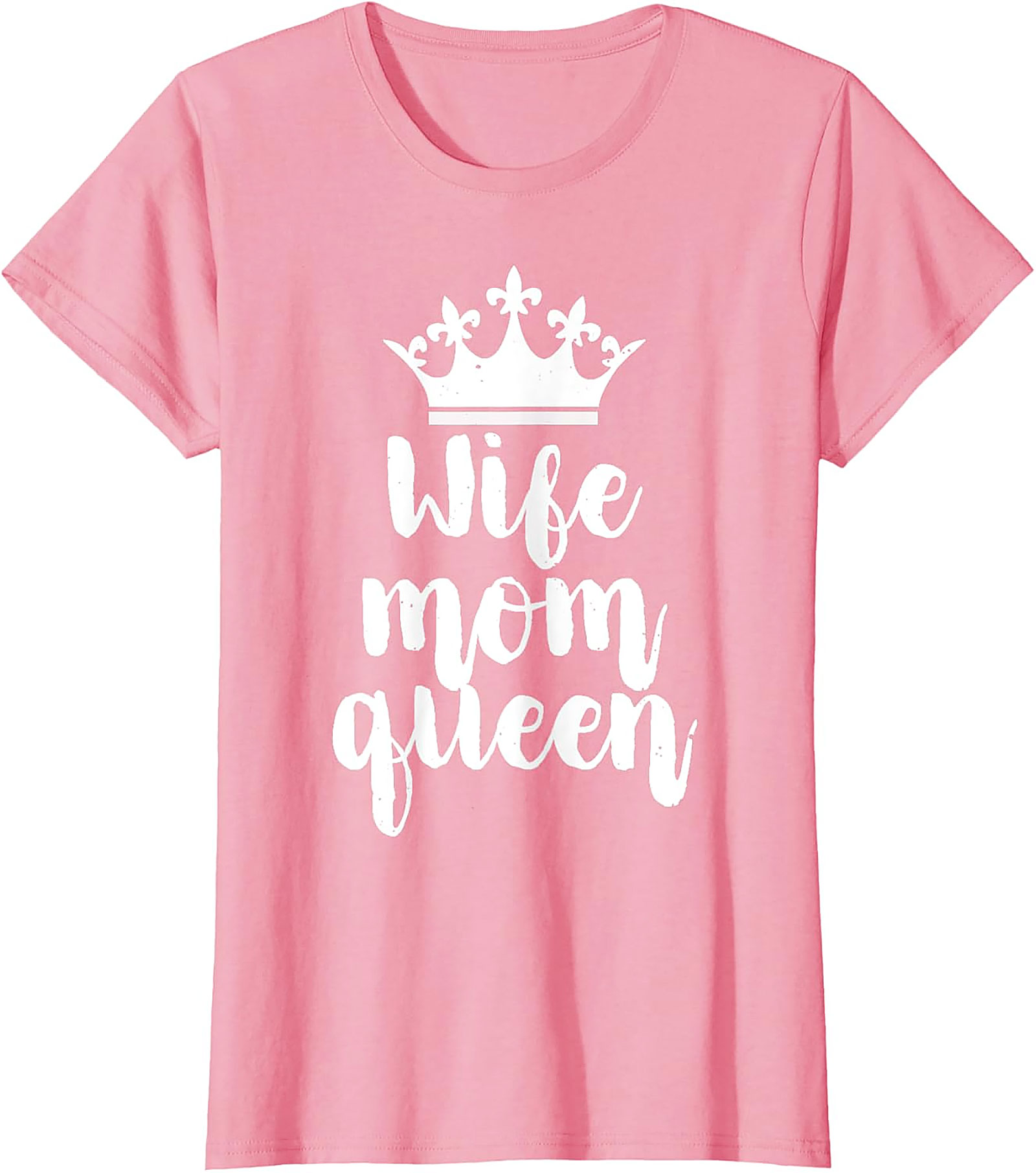 Wife Mom Queen T-shirt | Soft Cotton Funny Graphic Tee