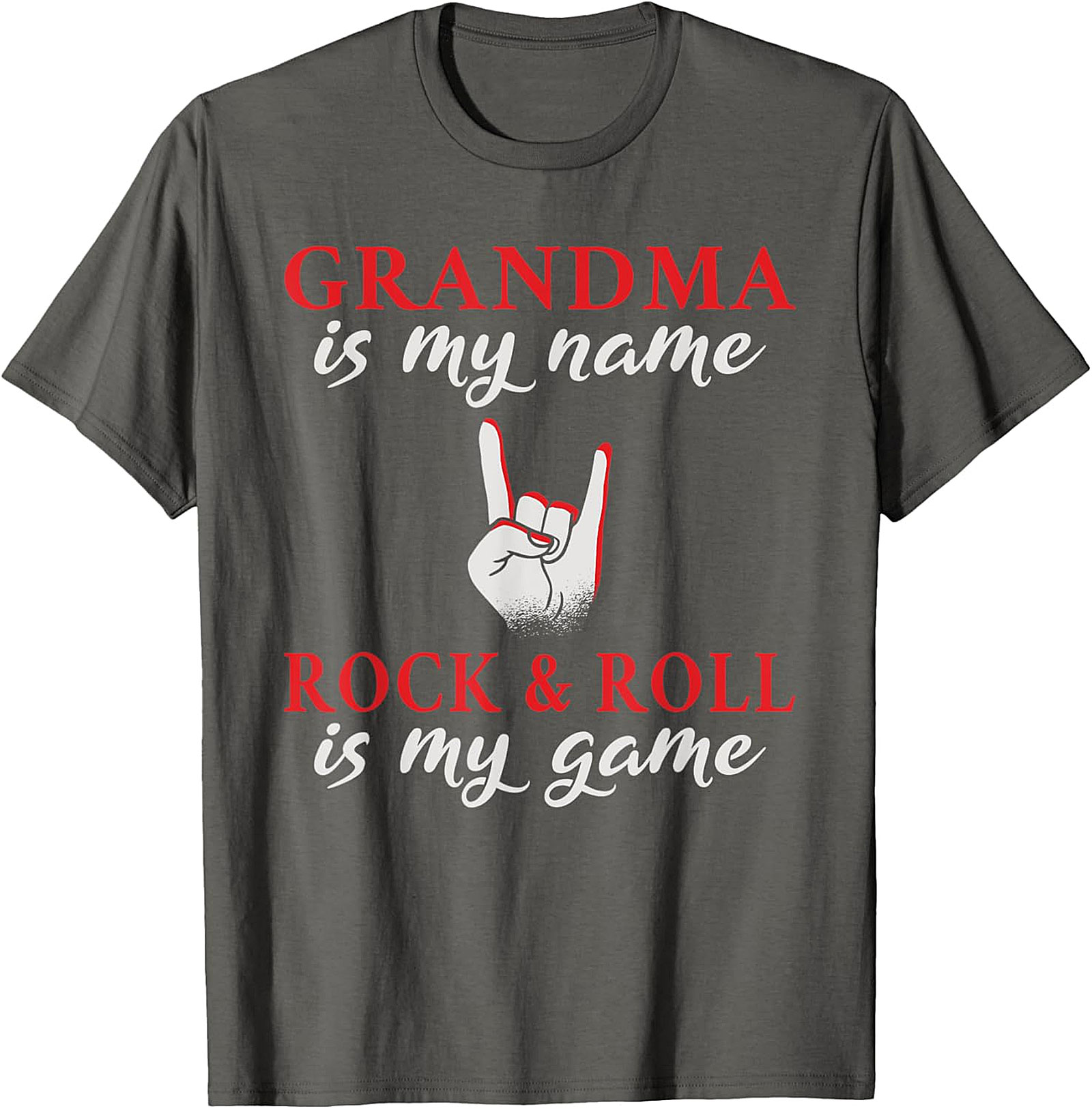 Grandma Rock and Roll T-Shirt | Cool & Funny Grandma Tee
