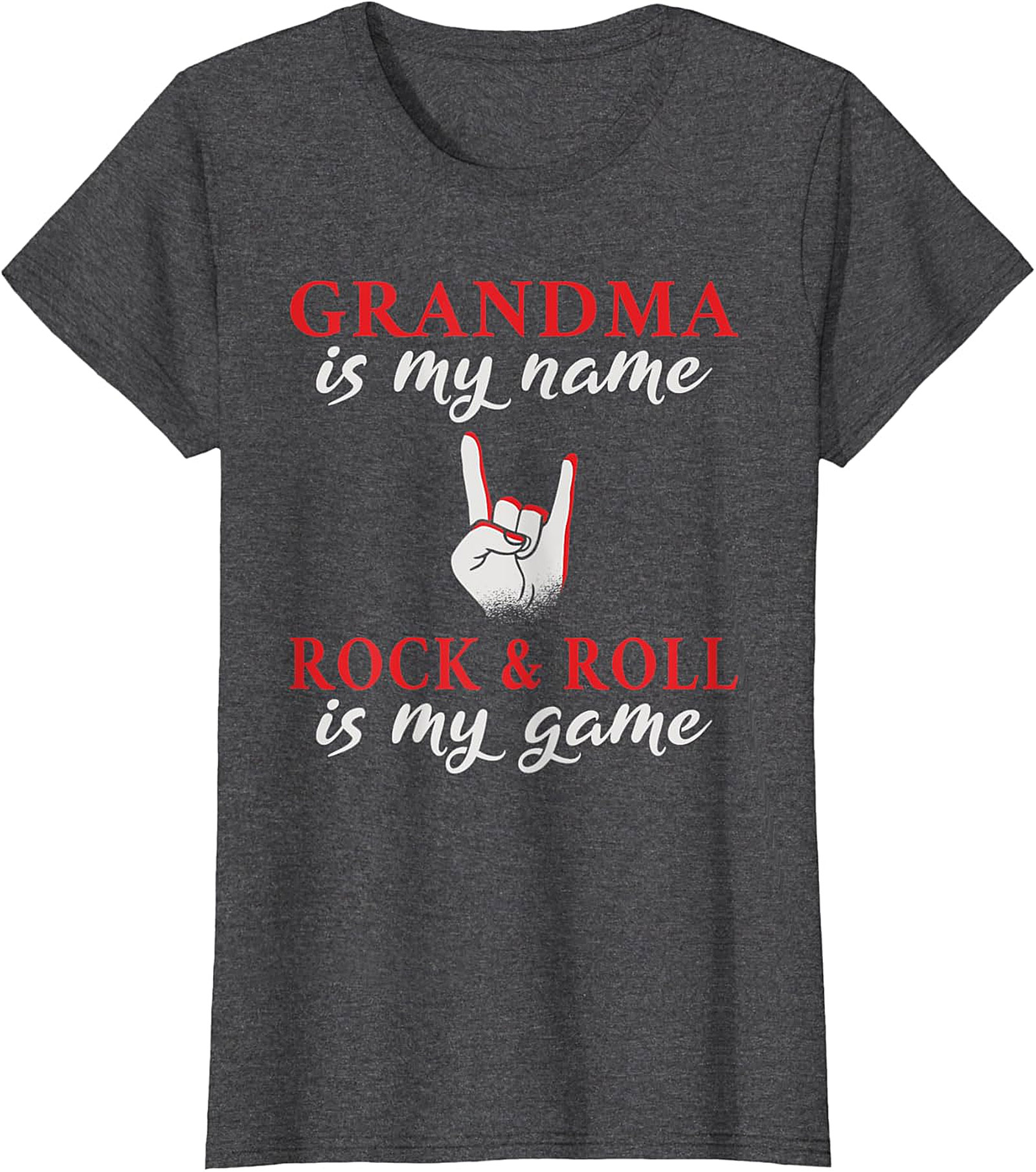 Grandma Rock and Roll T-Shirt | Cool & Funny Grandma Tee