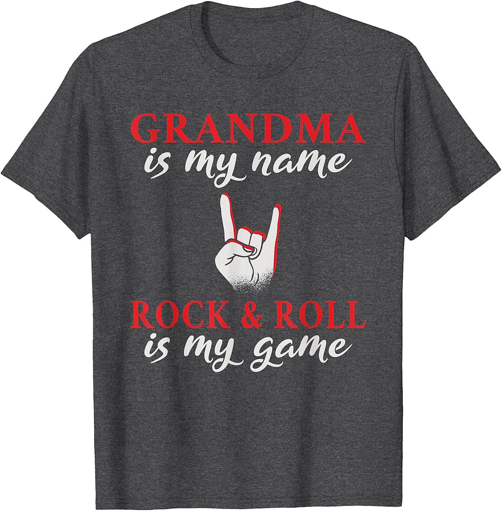 Grandma Rock and Roll T-Shirt | Cool & Funny Grandma Tee