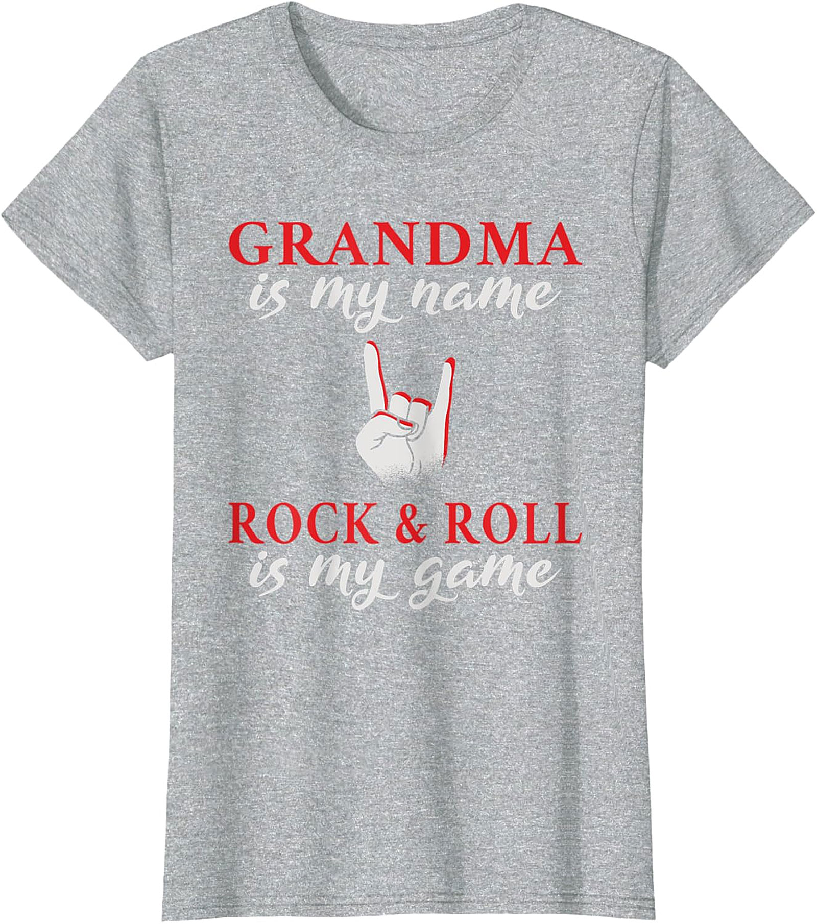 Grandma Rock and Roll T-Shirt | Cool & Funny Grandma Tee
