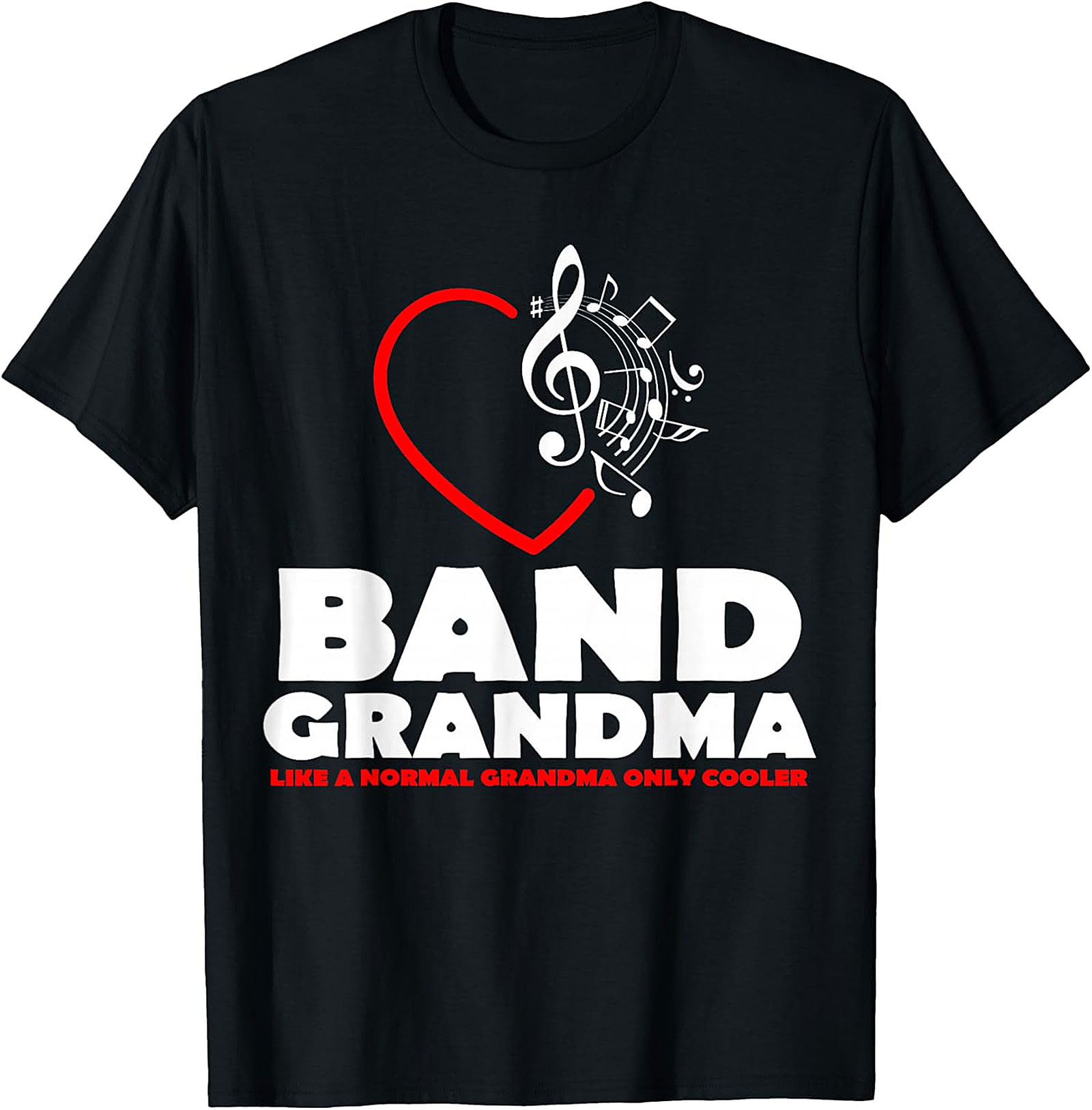 Band Grandma T-Shirt | Funny Music Tee for Cool Grandmas