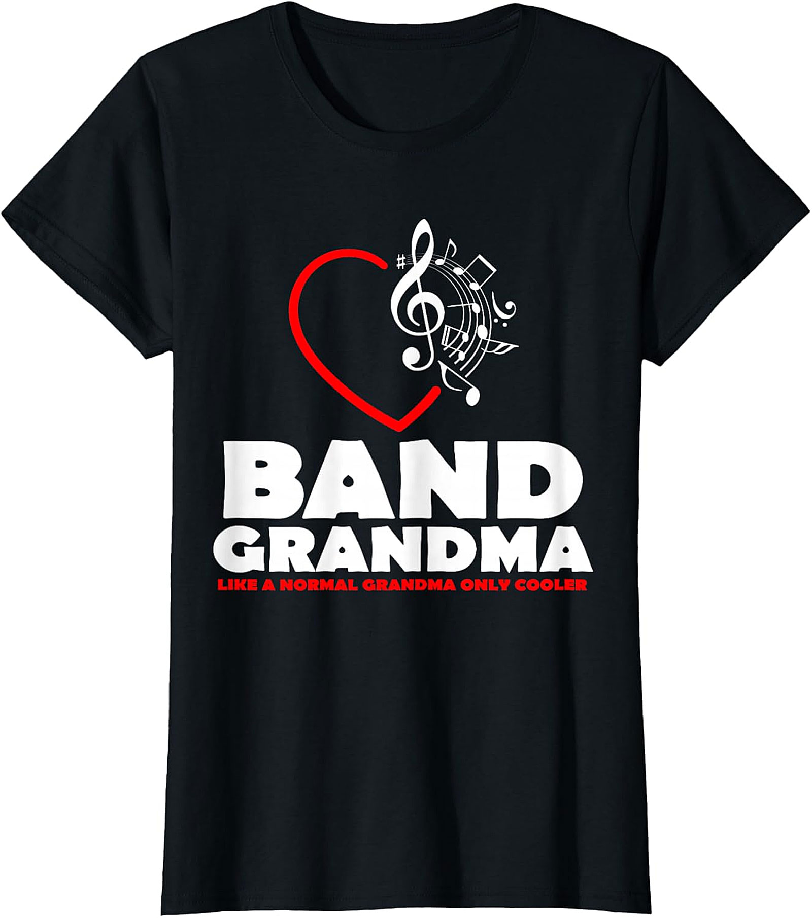 Band Grandma T-Shirt | Funny Music Tee for Cool Grandmas