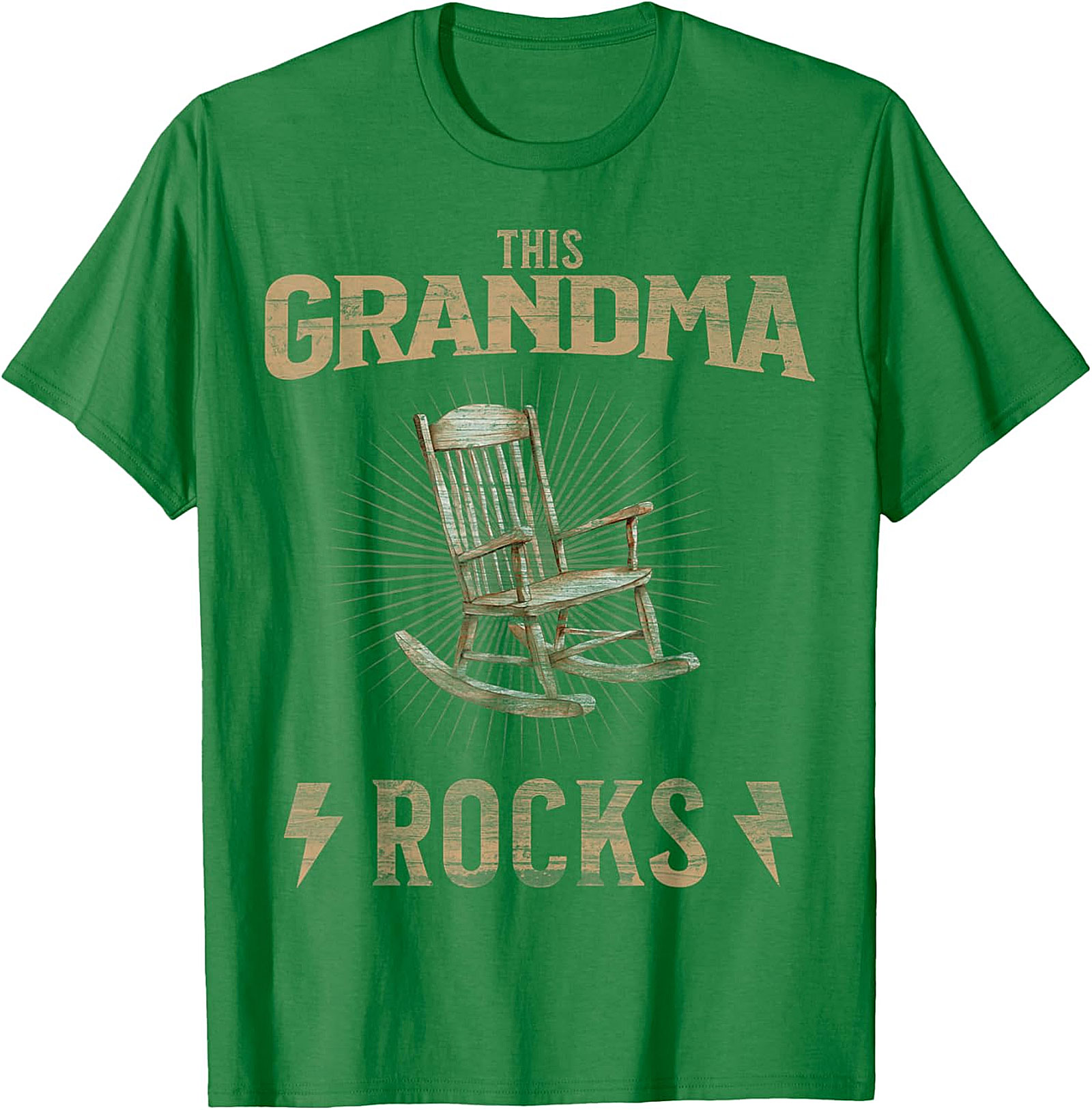 This Grandma Rocks T-Shirt | Funny Vintage Graphic Tee Gift
