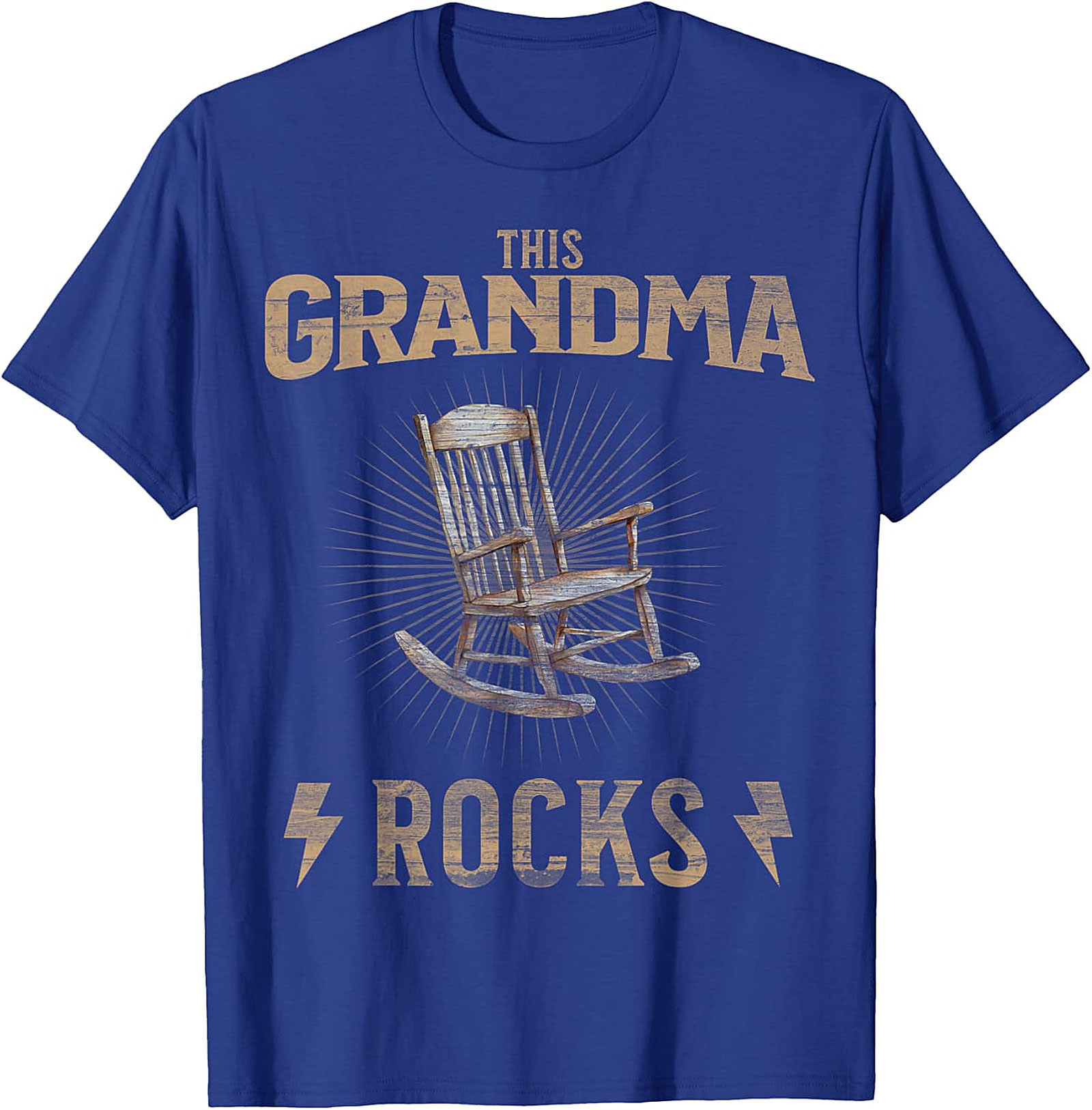 This Grandma Rocks T-Shirt | Funny Vintage Graphic Tee Gift