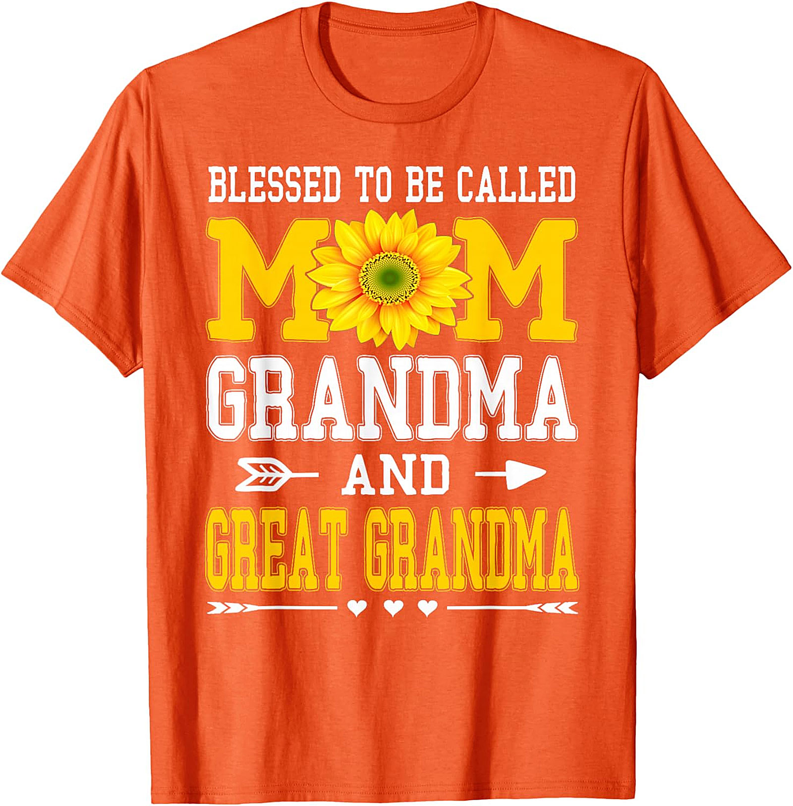 Blessed Mom Grandma Great Grandma T-shirt | Family Gift Tee