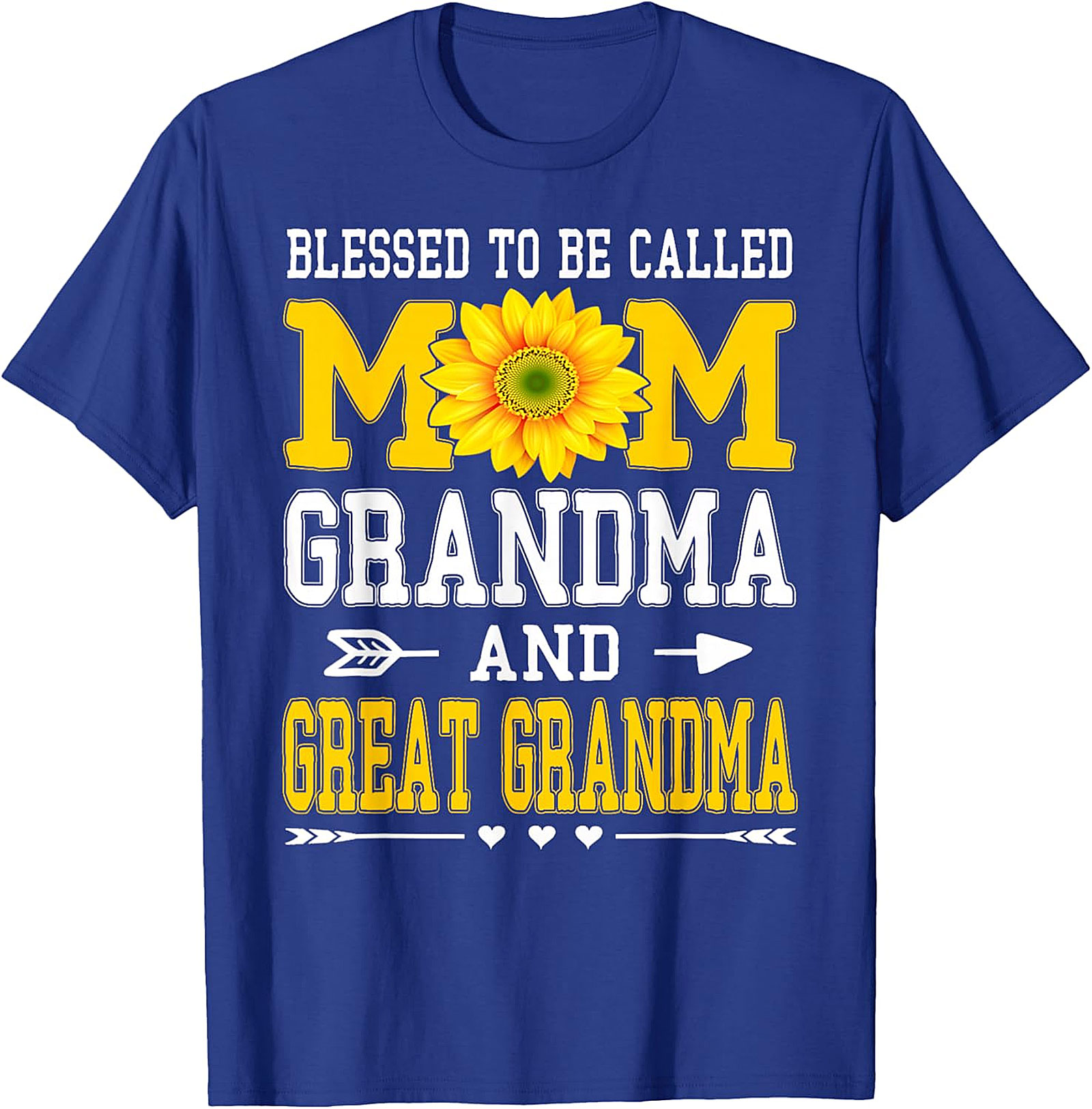 Blessed Mom Grandma Great Grandma T-shirt | Family Gift Tee
