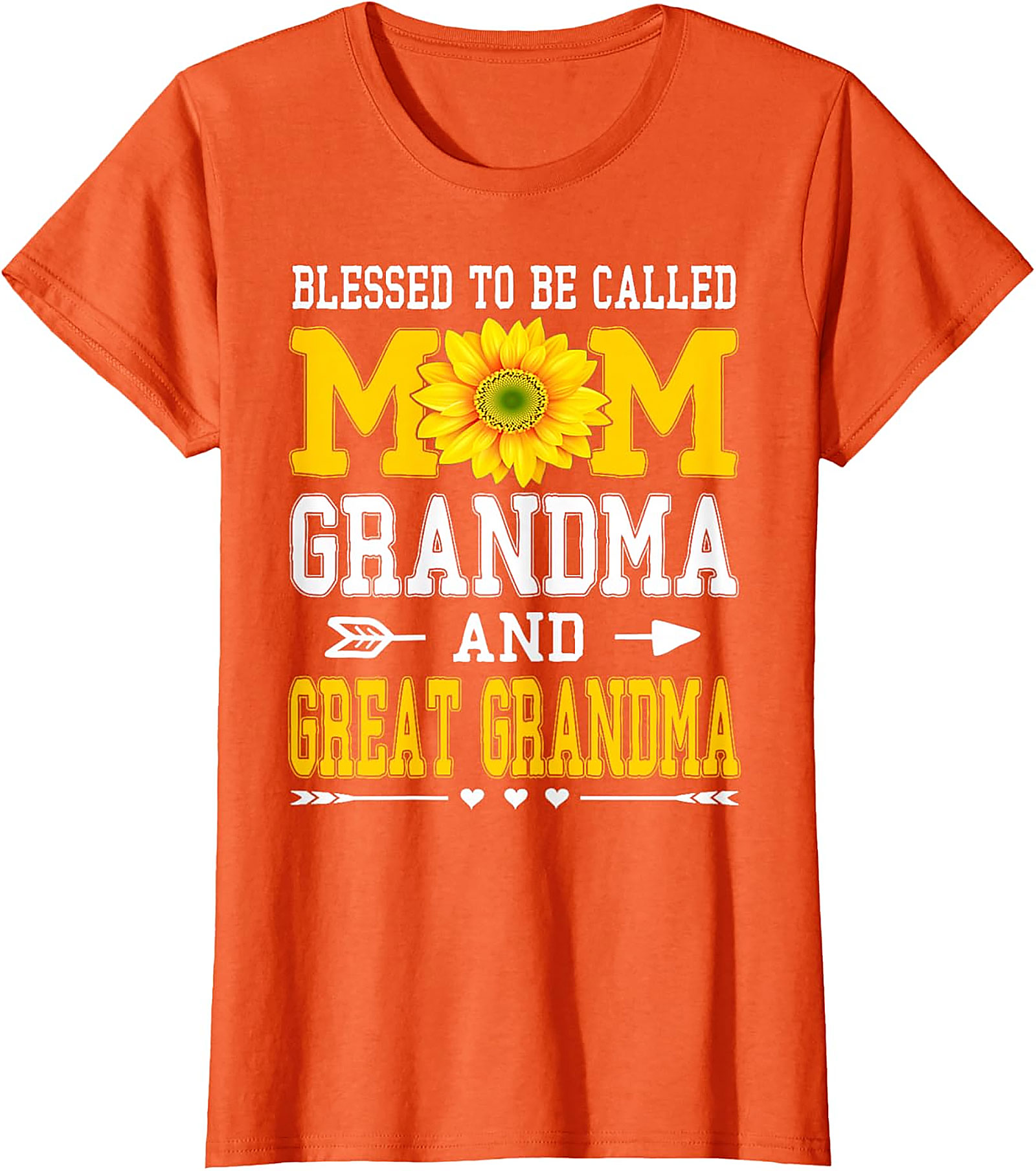 Blessed Mom Grandma Great Grandma T-shirt | Family Gift Tee