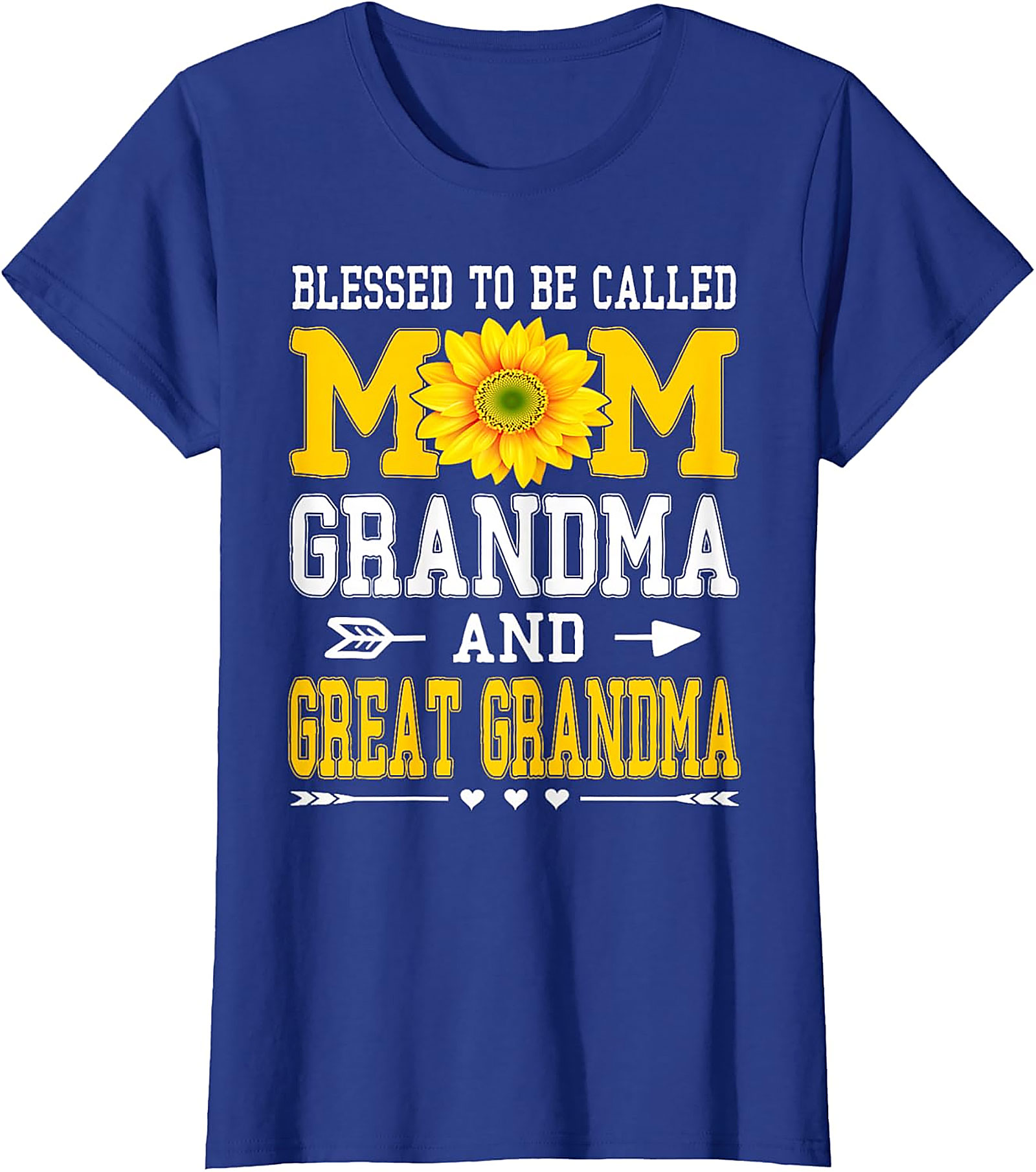 Blessed Mom Grandma Great Grandma T-shirt | Family Gift Tee