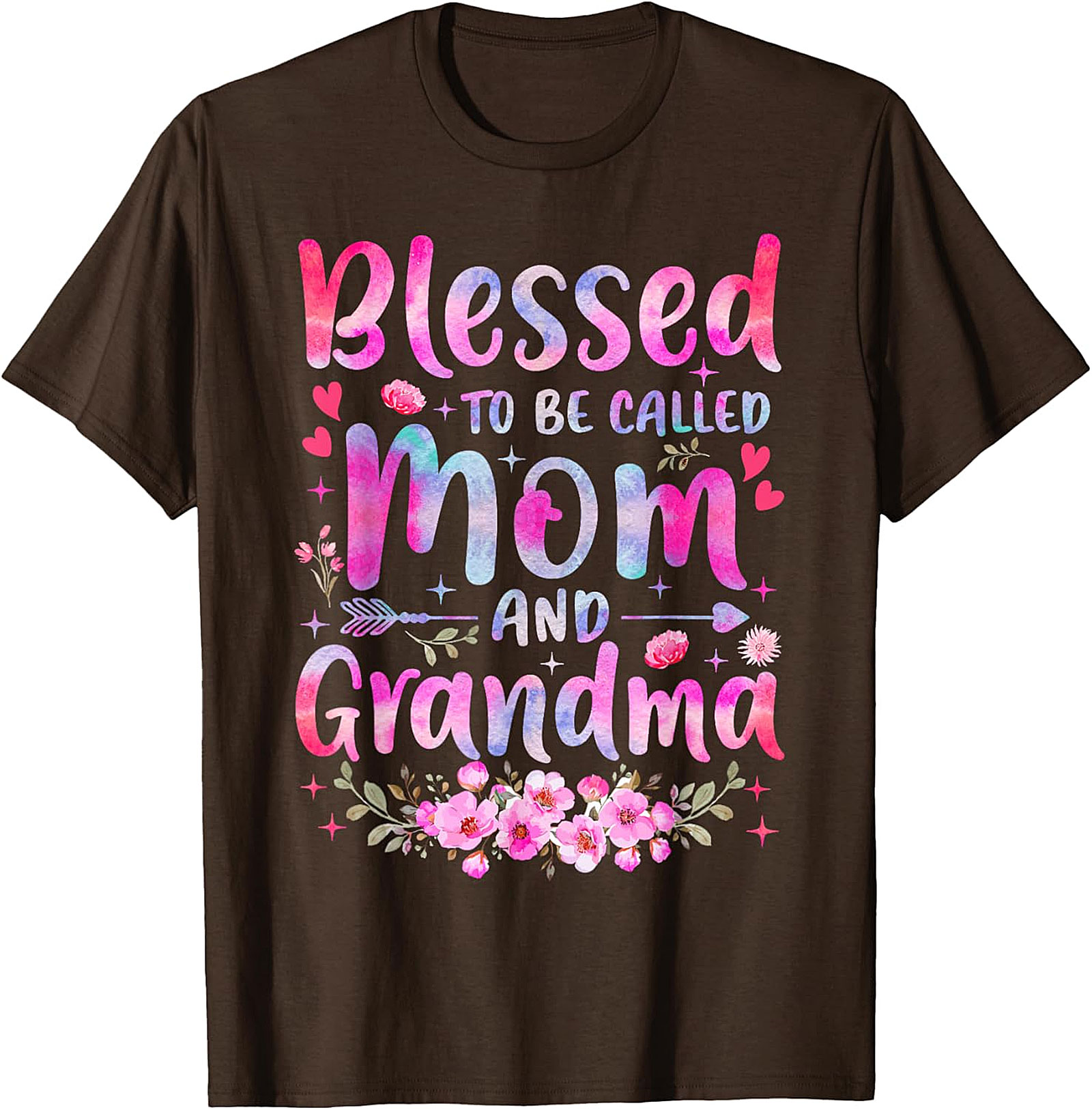 Blessed Mom and Grandma T-shirt | Soft Cotton Graphic Tee