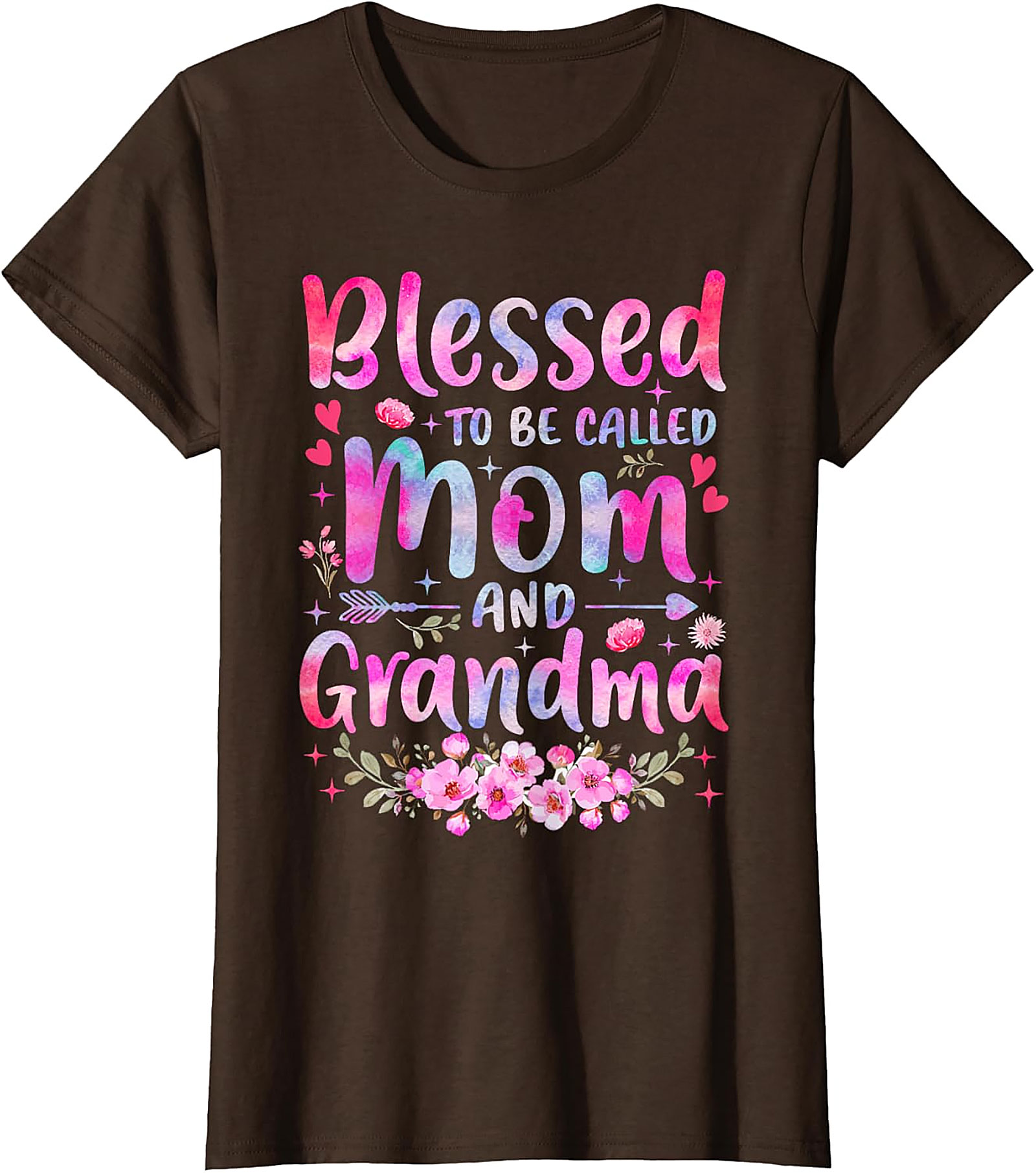 Blessed Mom and Grandma T-shirt | Soft Cotton Graphic Tee