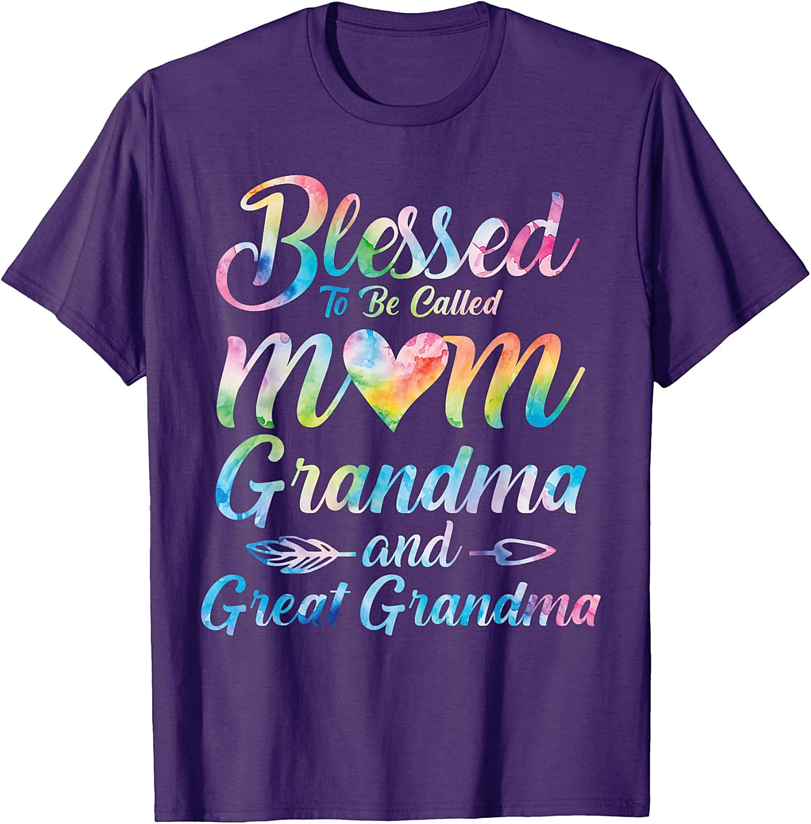 Blessed Mom Grandma Great Grandma T-Shirt | Family Gift