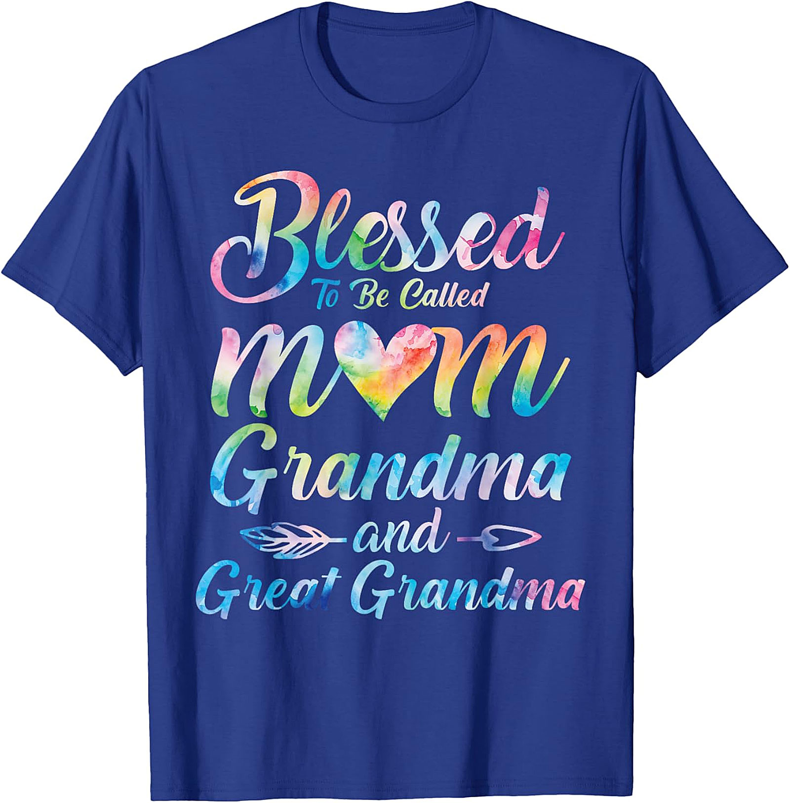 Blessed Mom Grandma Great Grandma T-Shirt | Family Gift