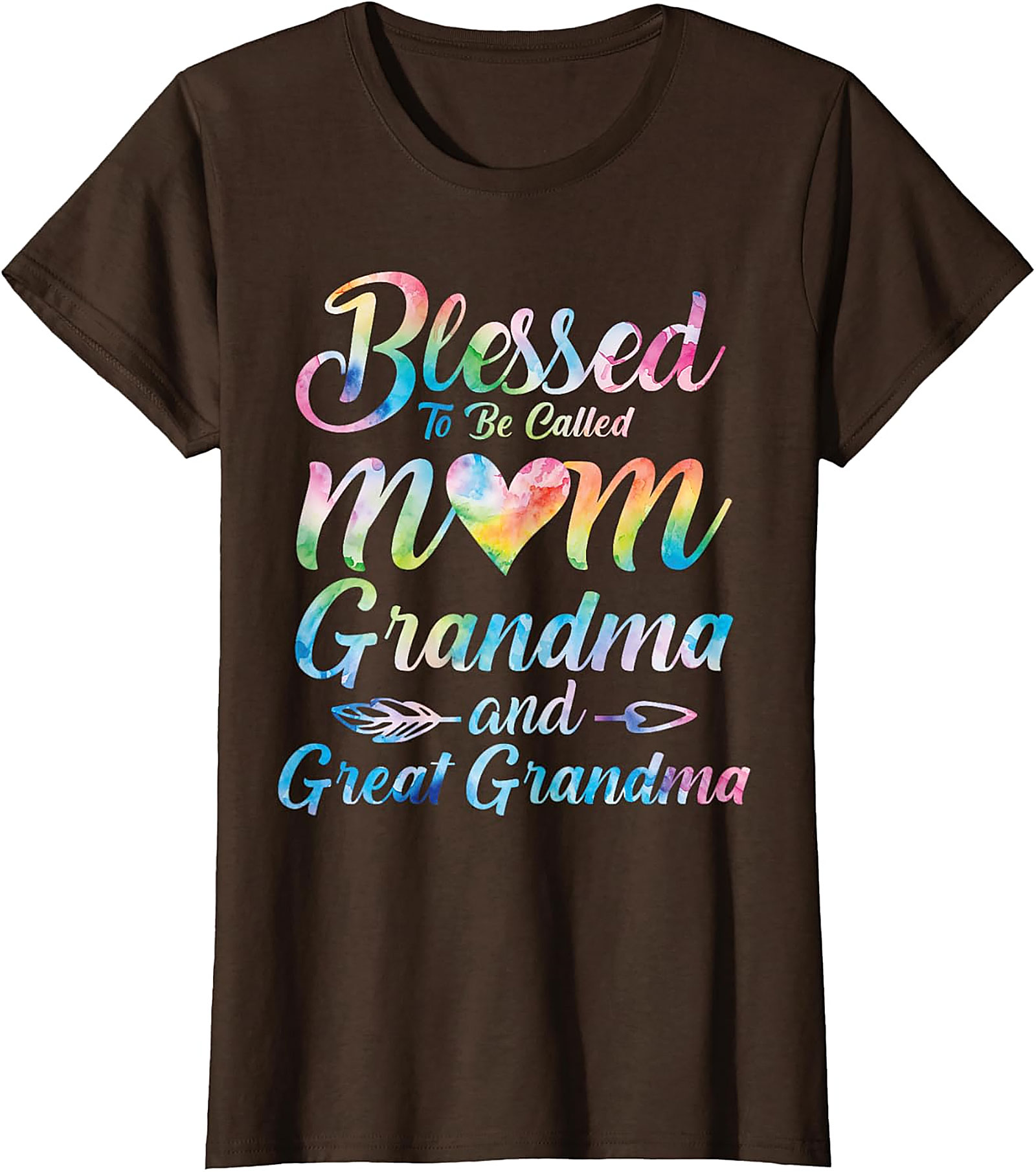 Blessed Mom Grandma Great Grandma T-Shirt | Family Gift