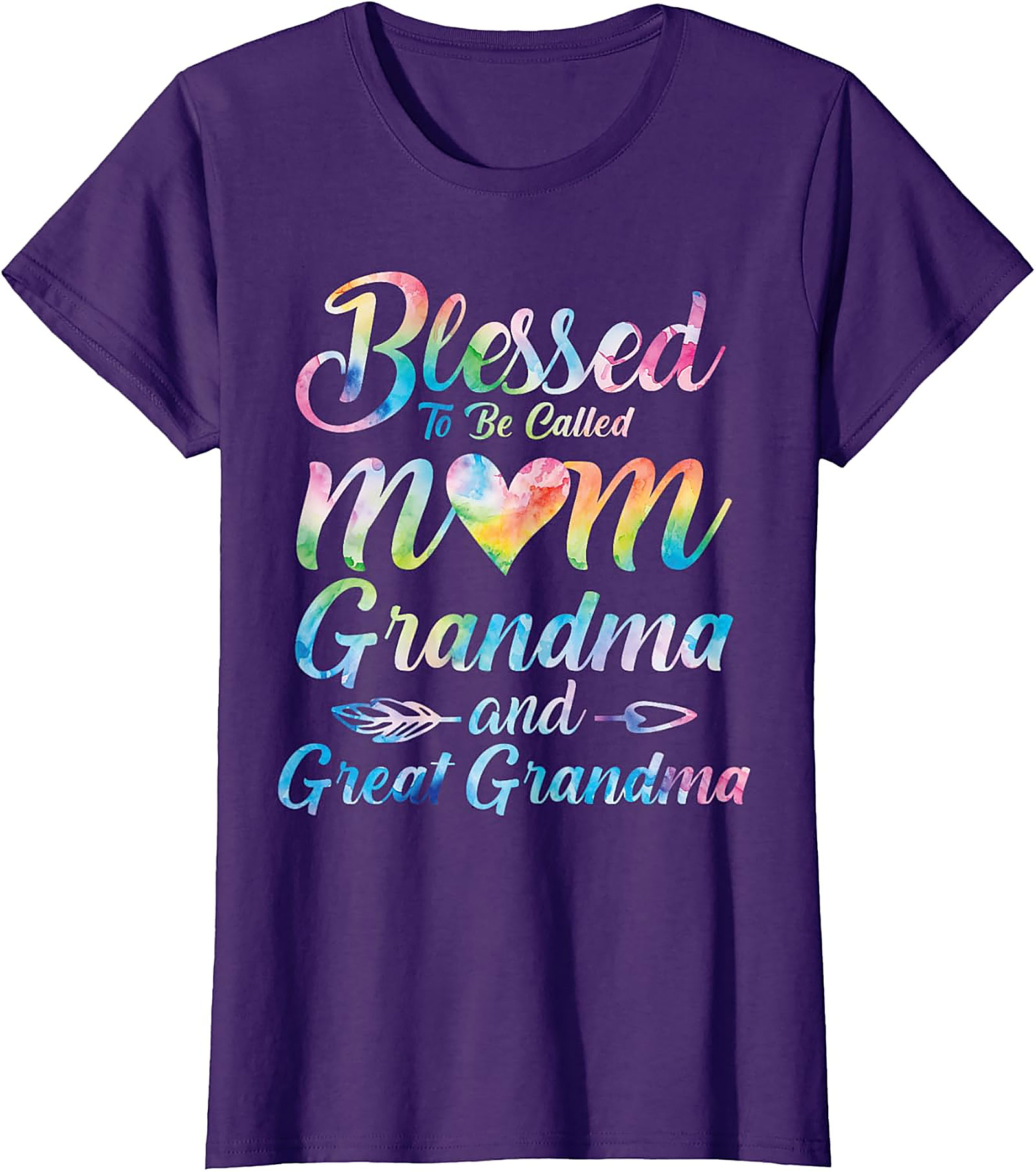 Blessed Mom Grandma Great Grandma T-Shirt | Family Gift