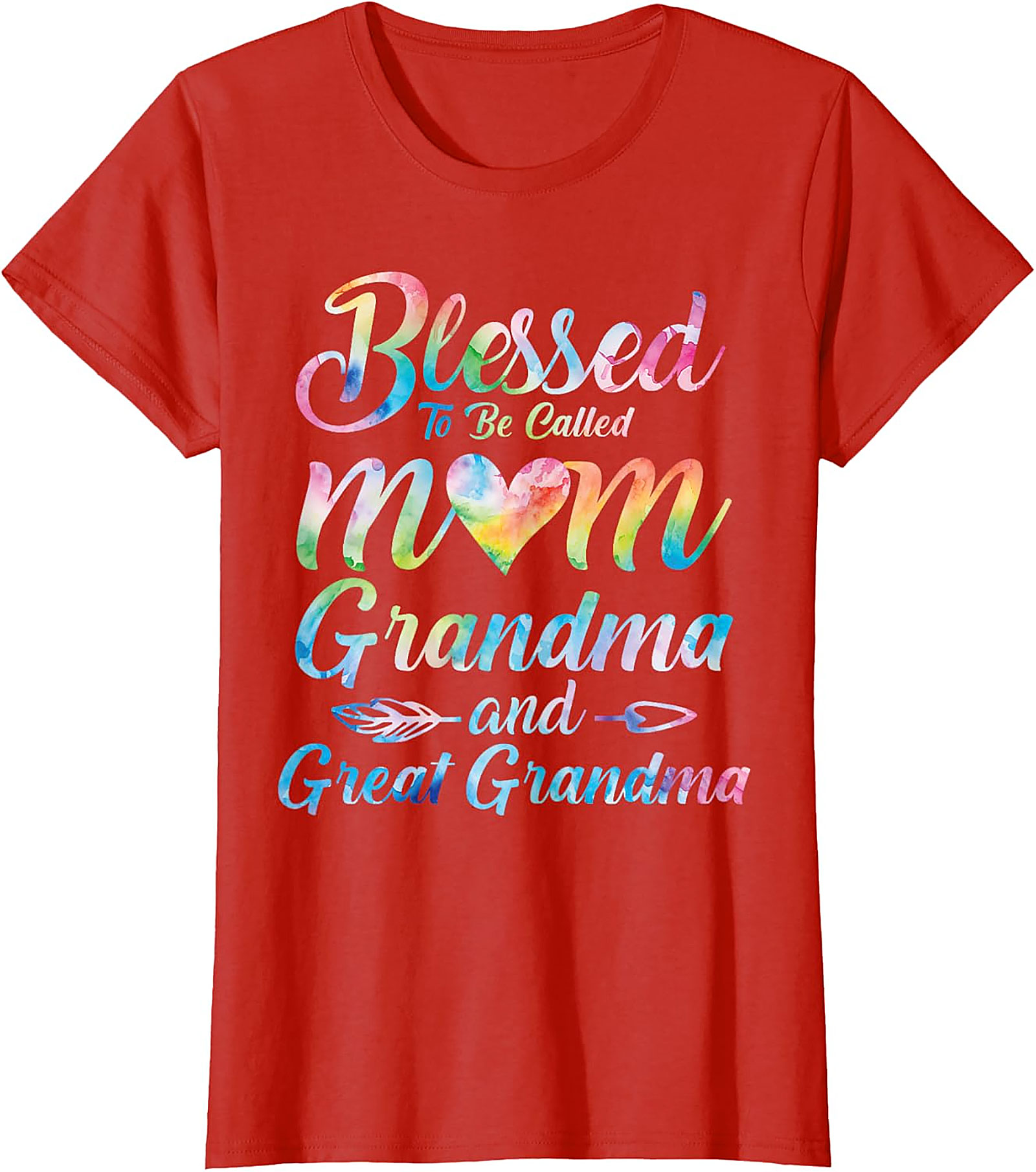 Blessed Mom Grandma Great Grandma T-Shirt | Family Gift