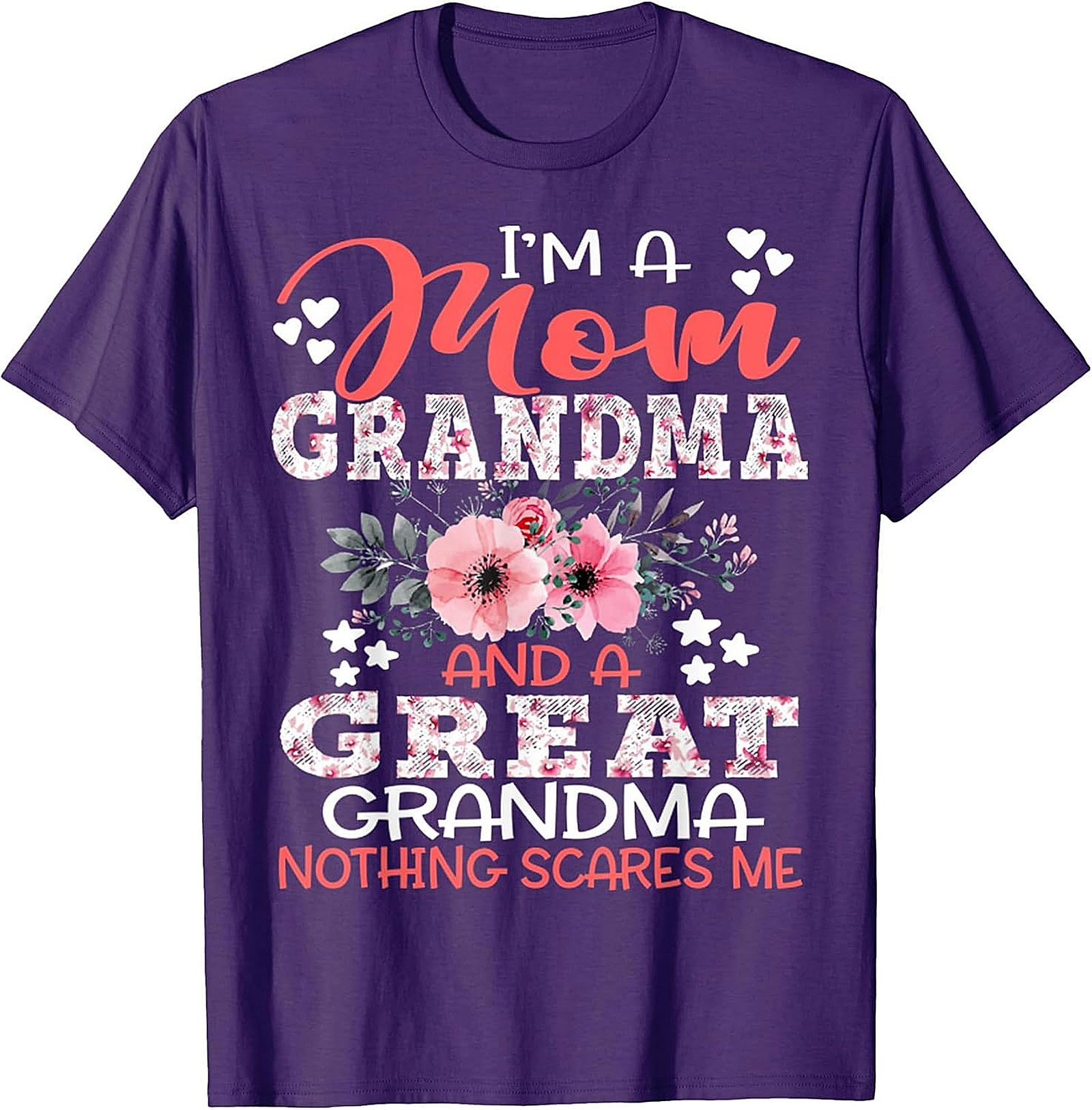 Mom Grandma Great Grandma T-Shirt | Floral Matriarch Tee