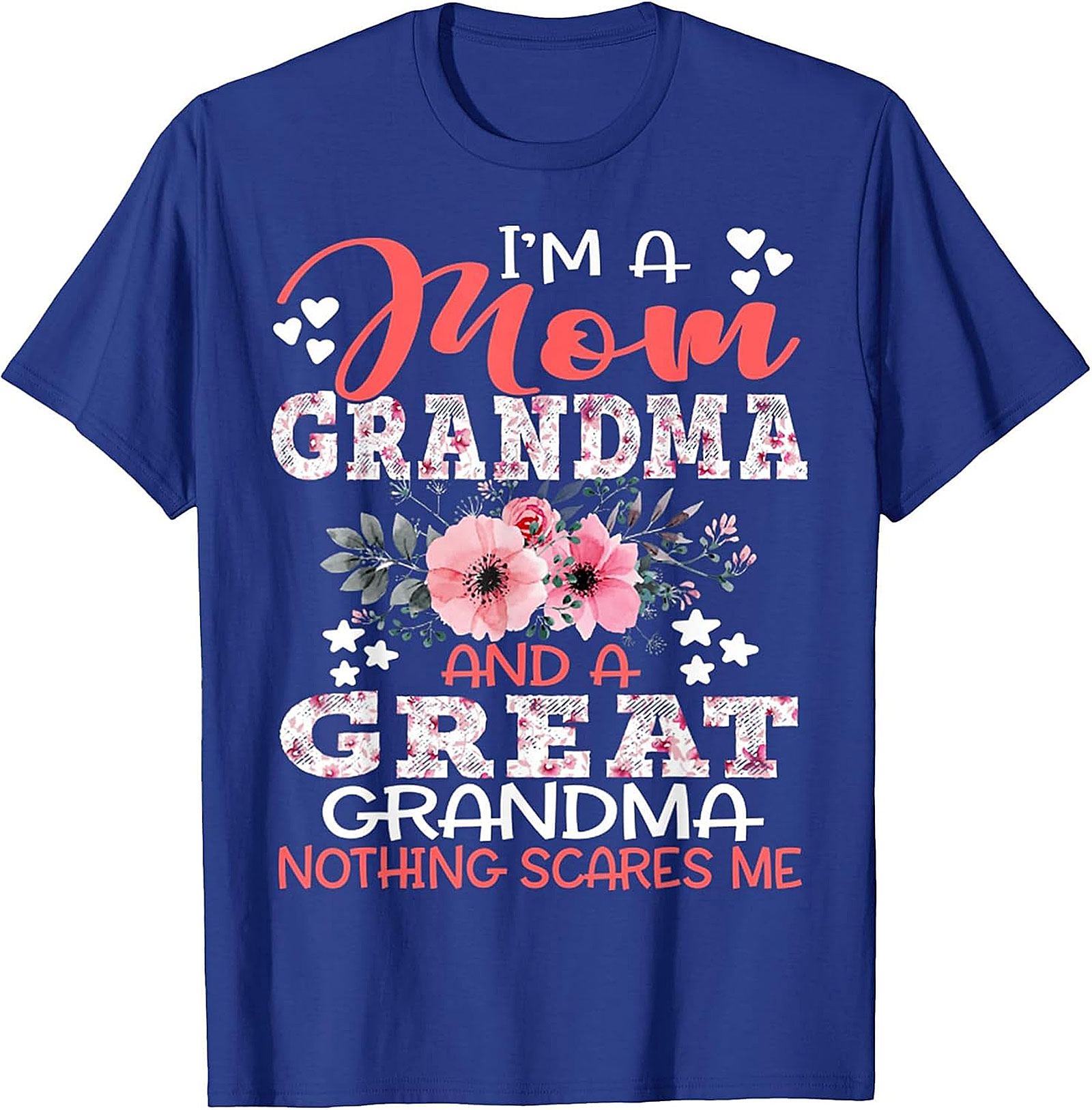 Mom Grandma Great Grandma T-Shirt | Floral Matriarch Tee