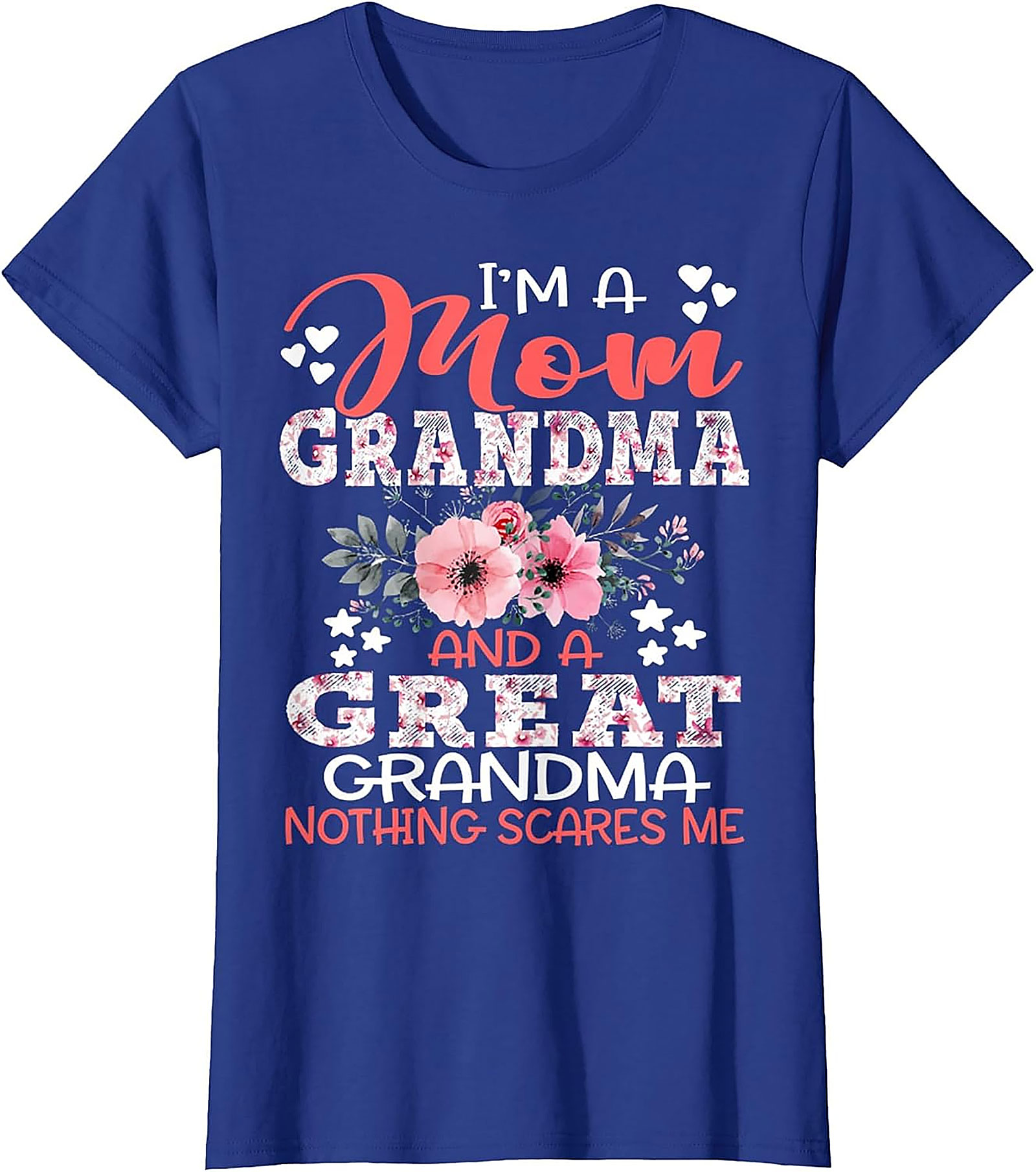 Mom Grandma Great Grandma T-Shirt | Floral Matriarch Tee