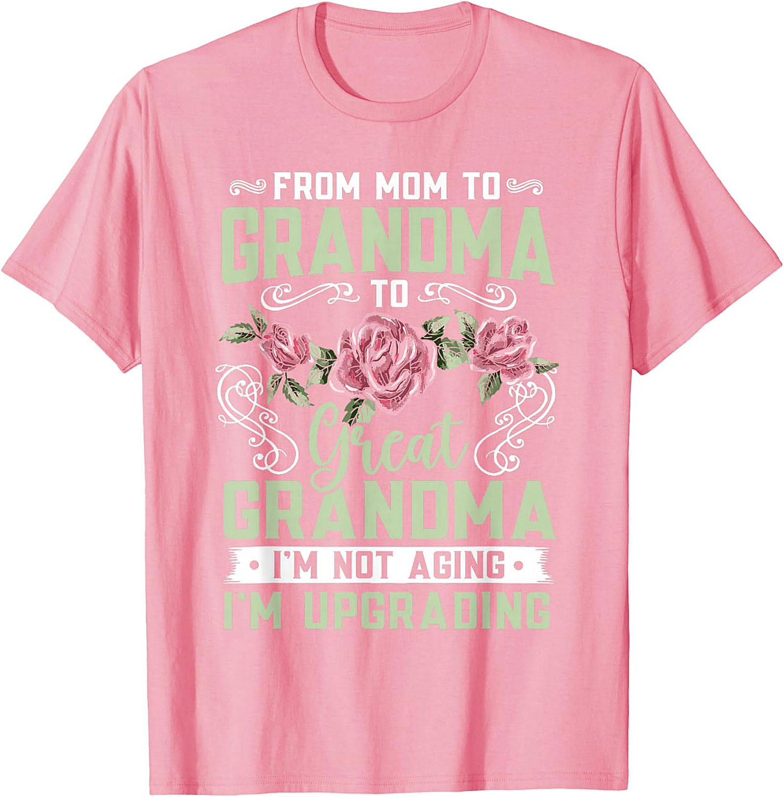 Great Grandma T-Shirt | Mom to Grandma Upgrade Graphic Tee