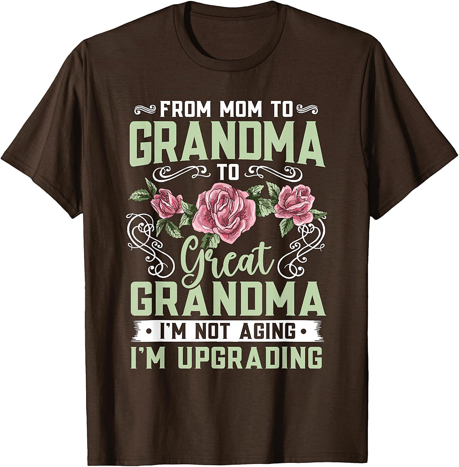 Great Grandma T-Shirt | Mom to Grandma Upgrade Graphic Tee