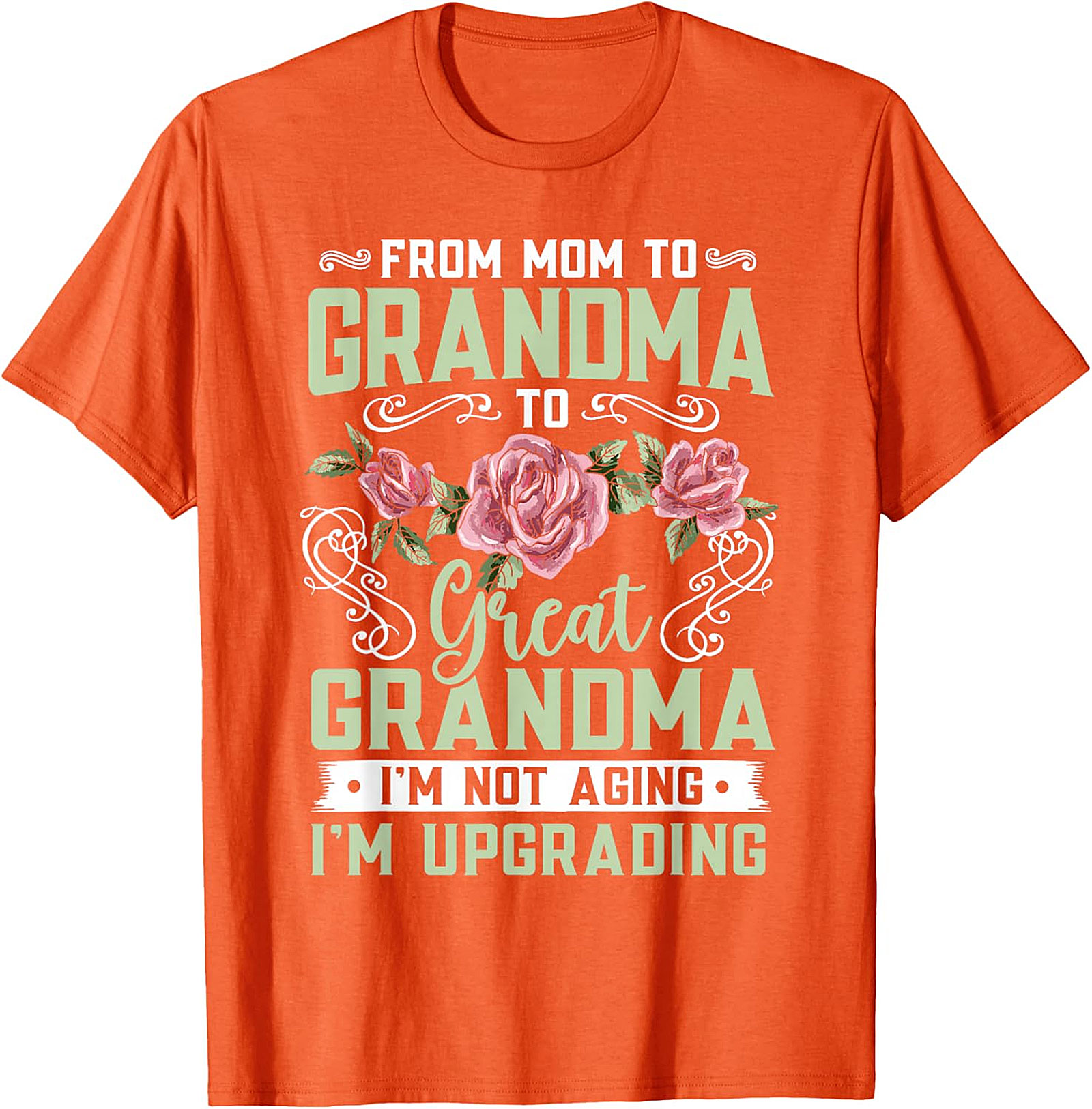 Great Grandma T-Shirt | Mom to Grandma Upgrade Graphic Tee