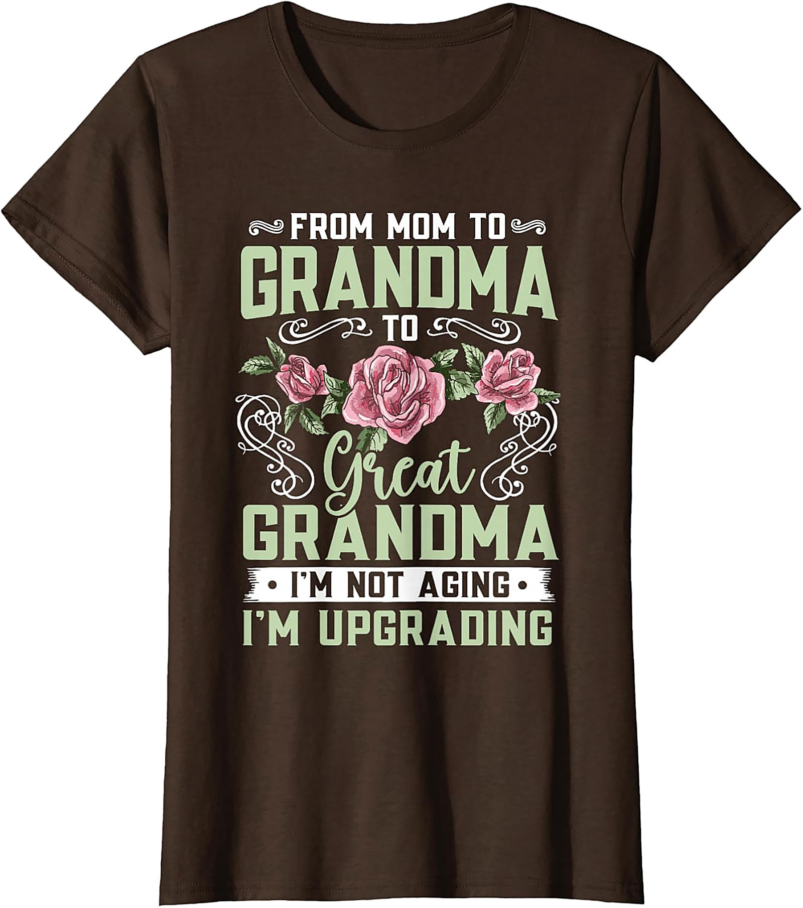 Great Grandma T-Shirt | Mom to Grandma Upgrade Graphic Tee