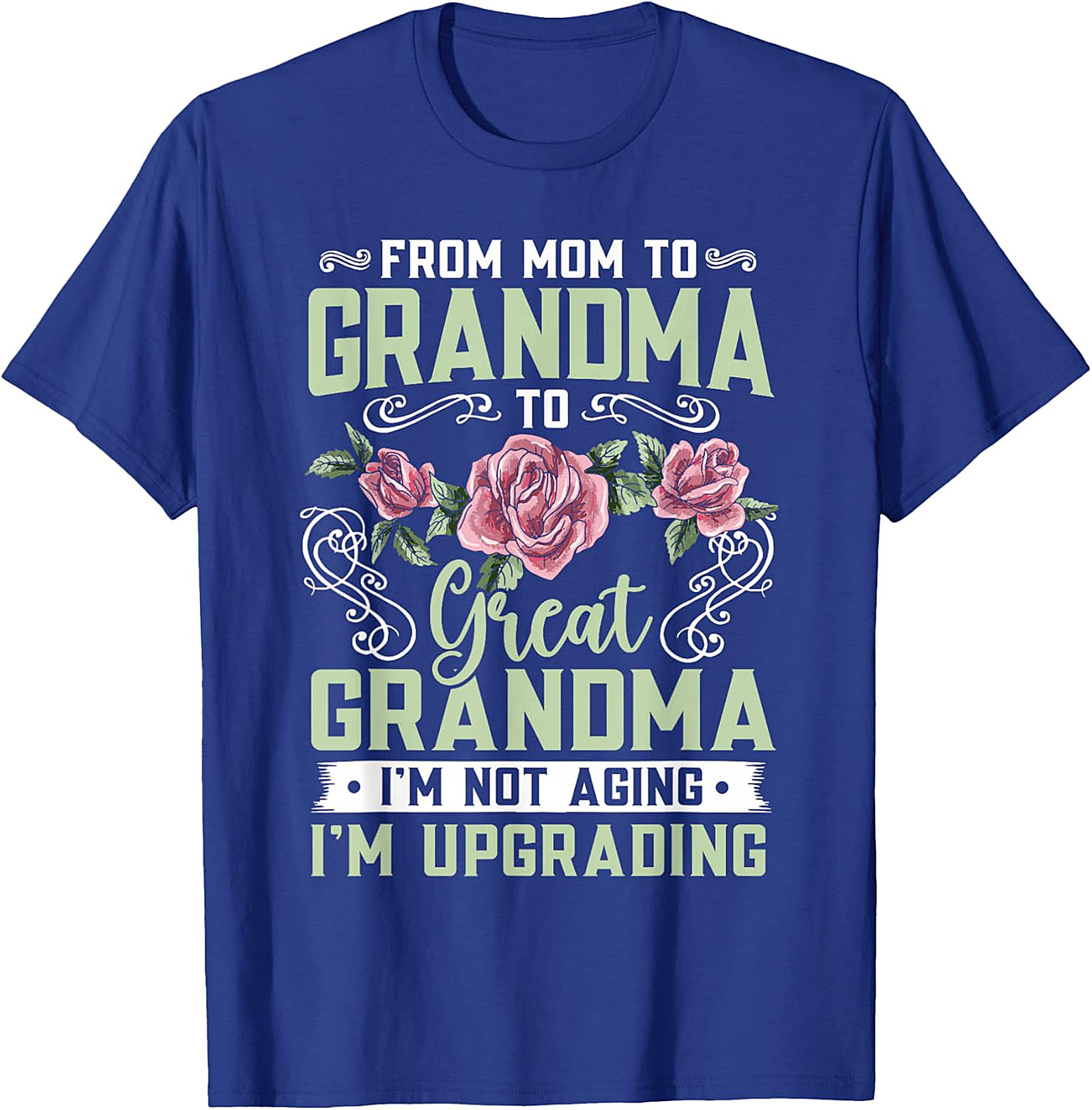 Great Grandma T-Shirt | Mom to Grandma Upgrade Graphic Tee