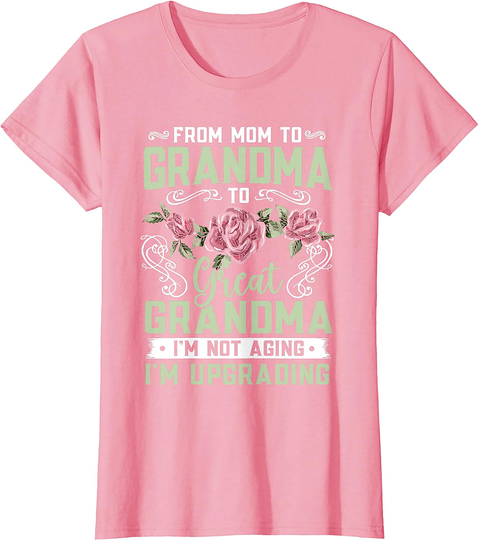 Great Grandma T-Shirt | Mom to Grandma Upgrade Graphic Tee