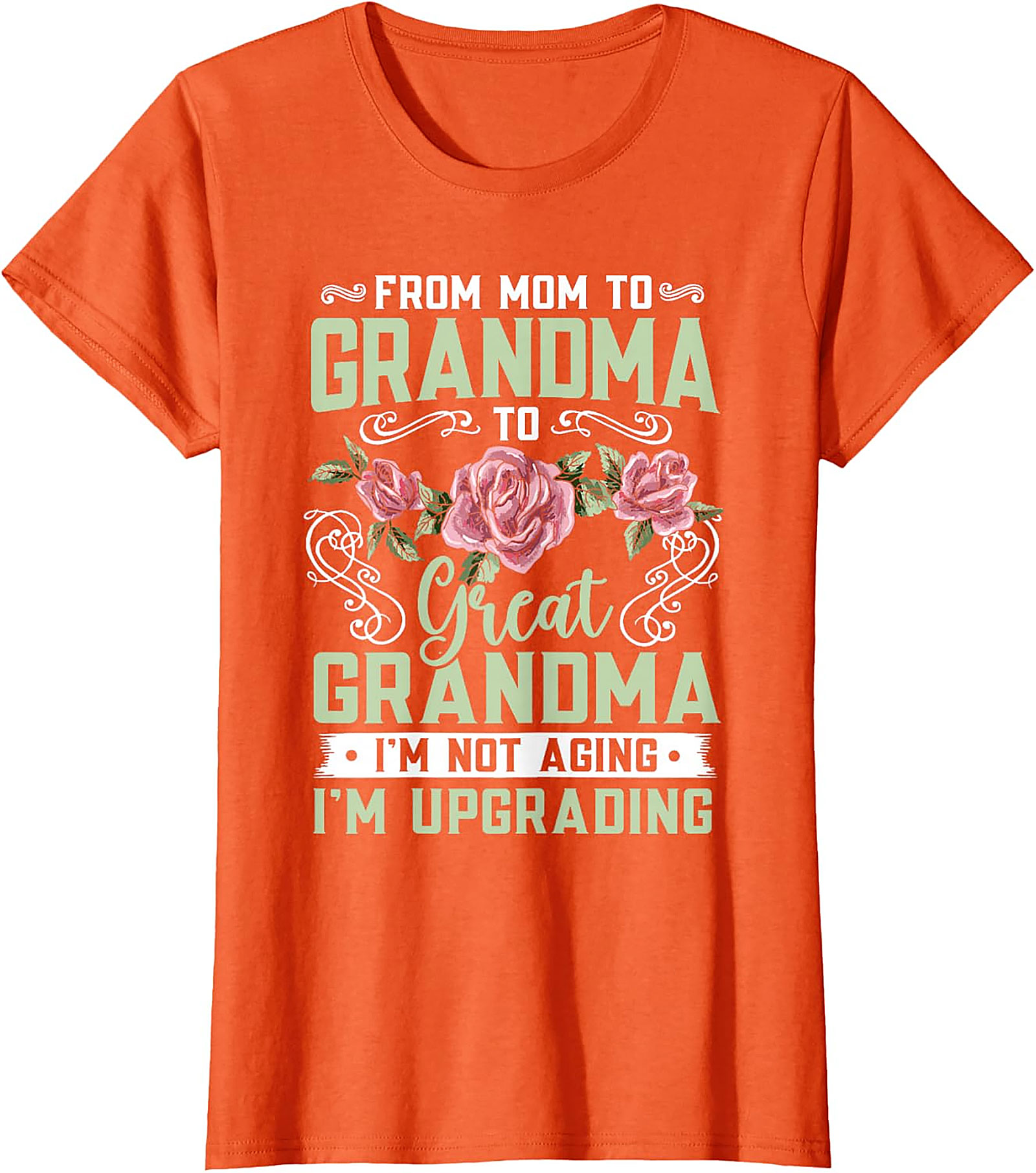 Great Grandma T-Shirt | Mom to Grandma Upgrade Graphic Tee