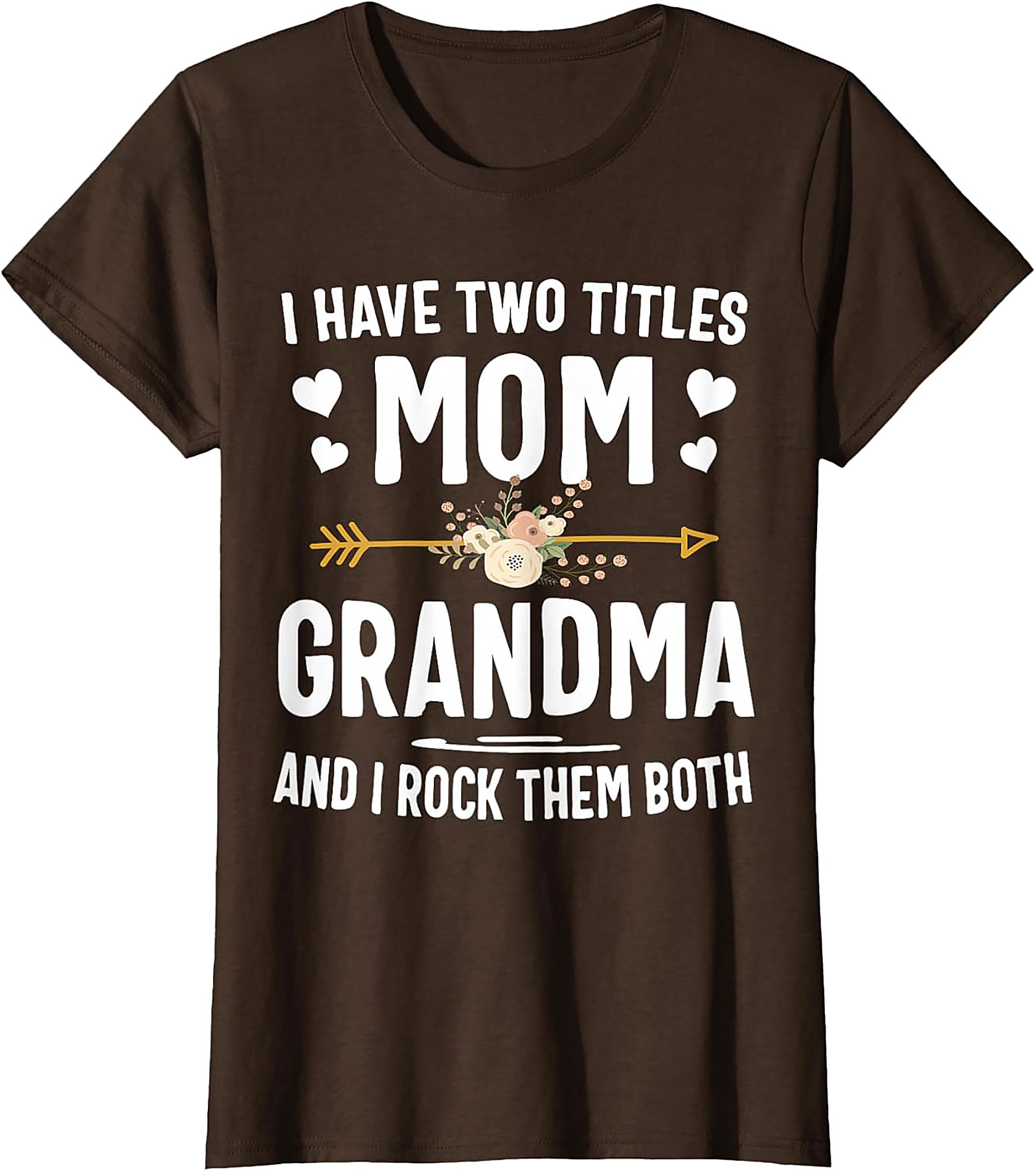 I Have Two Titles Mom Grandma T-shirt | Soft Cotton Tee