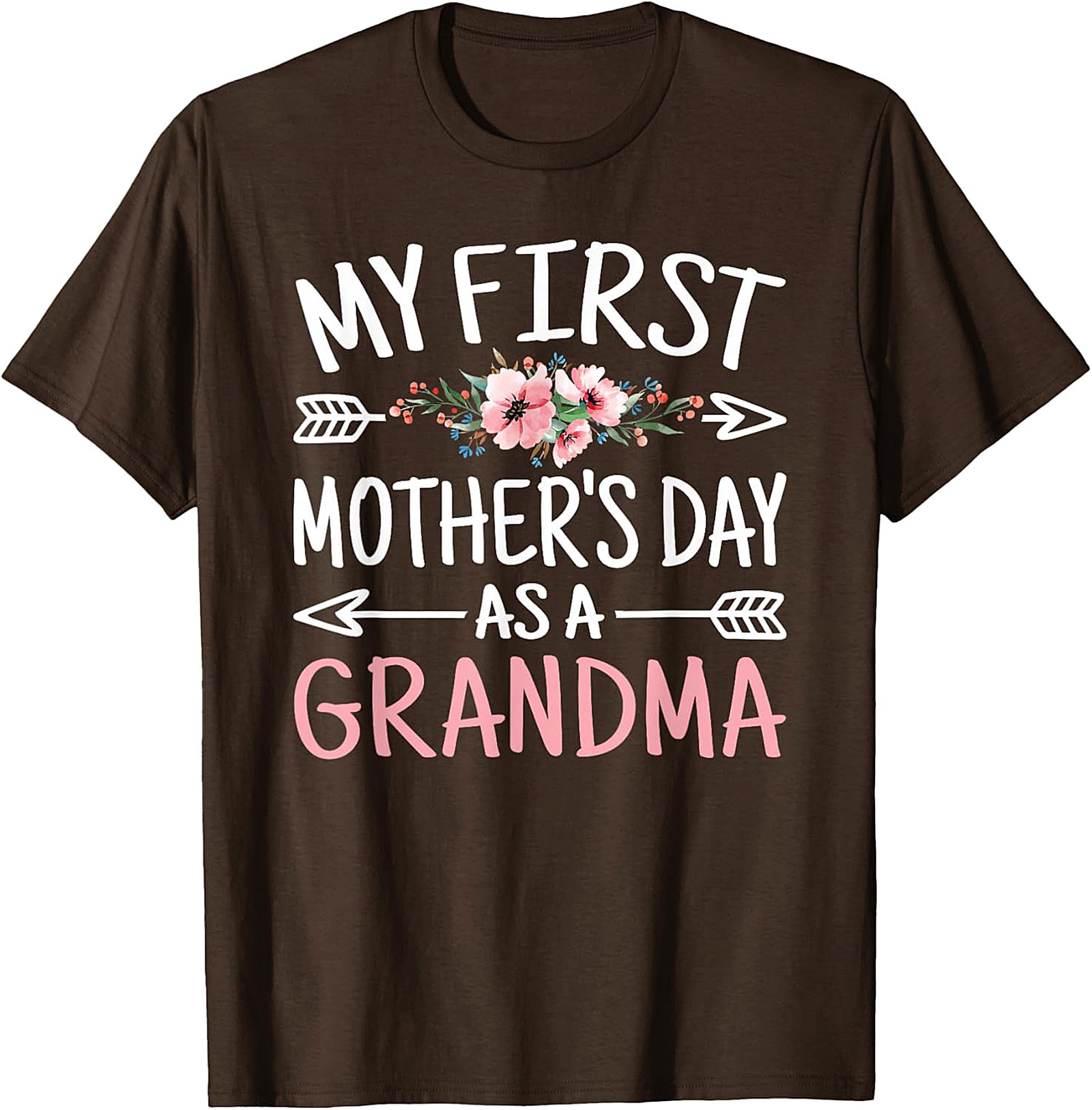 My First Mother's Day Grandma T-Shirt | New Grandma Gift Tee