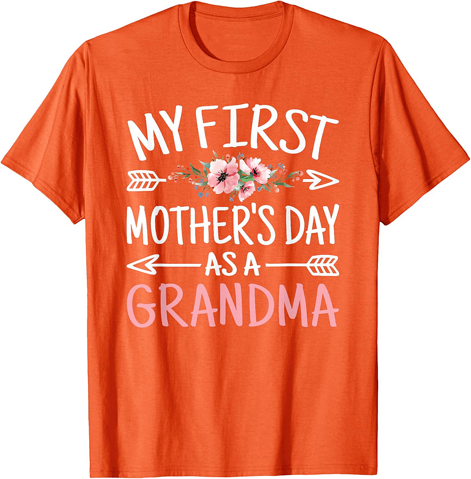 My First Mother's Day Grandma T-Shirt | New Grandma Gift Tee