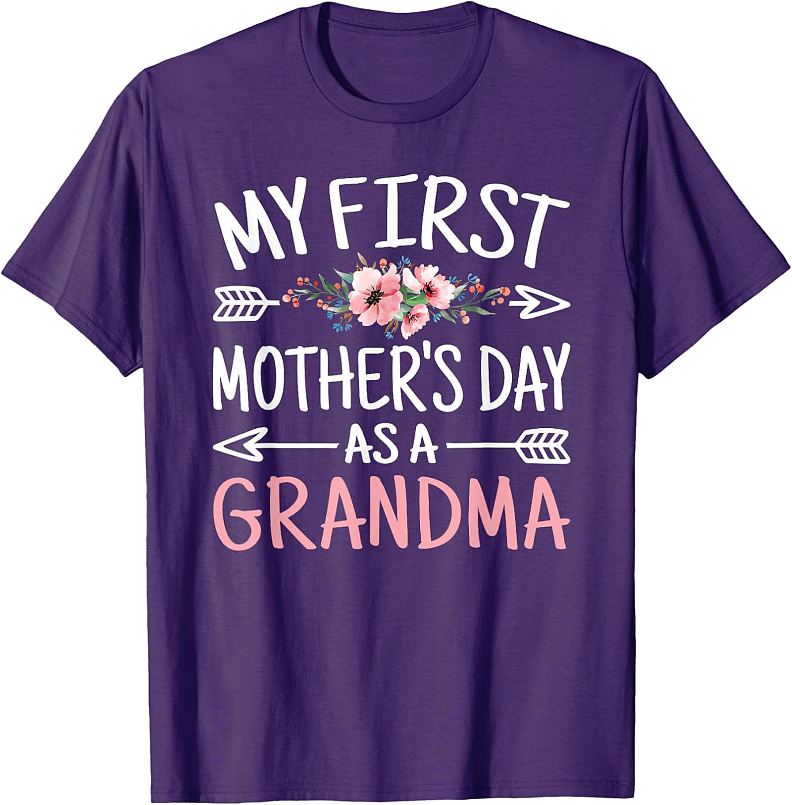 My First Mother's Day Grandma T-Shirt | New Grandma Gift Tee