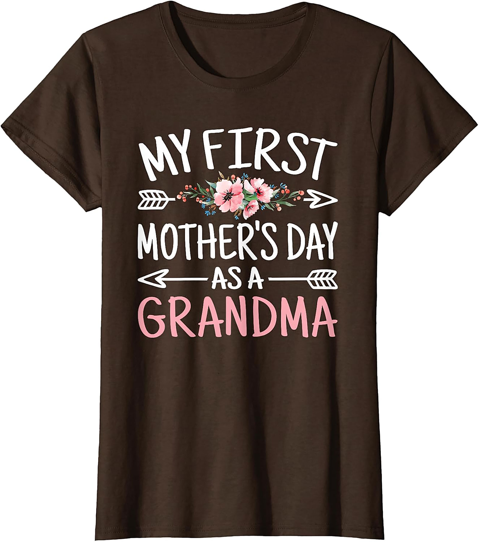 My First Mother's Day Grandma T-Shirt | New Grandma Gift Tee