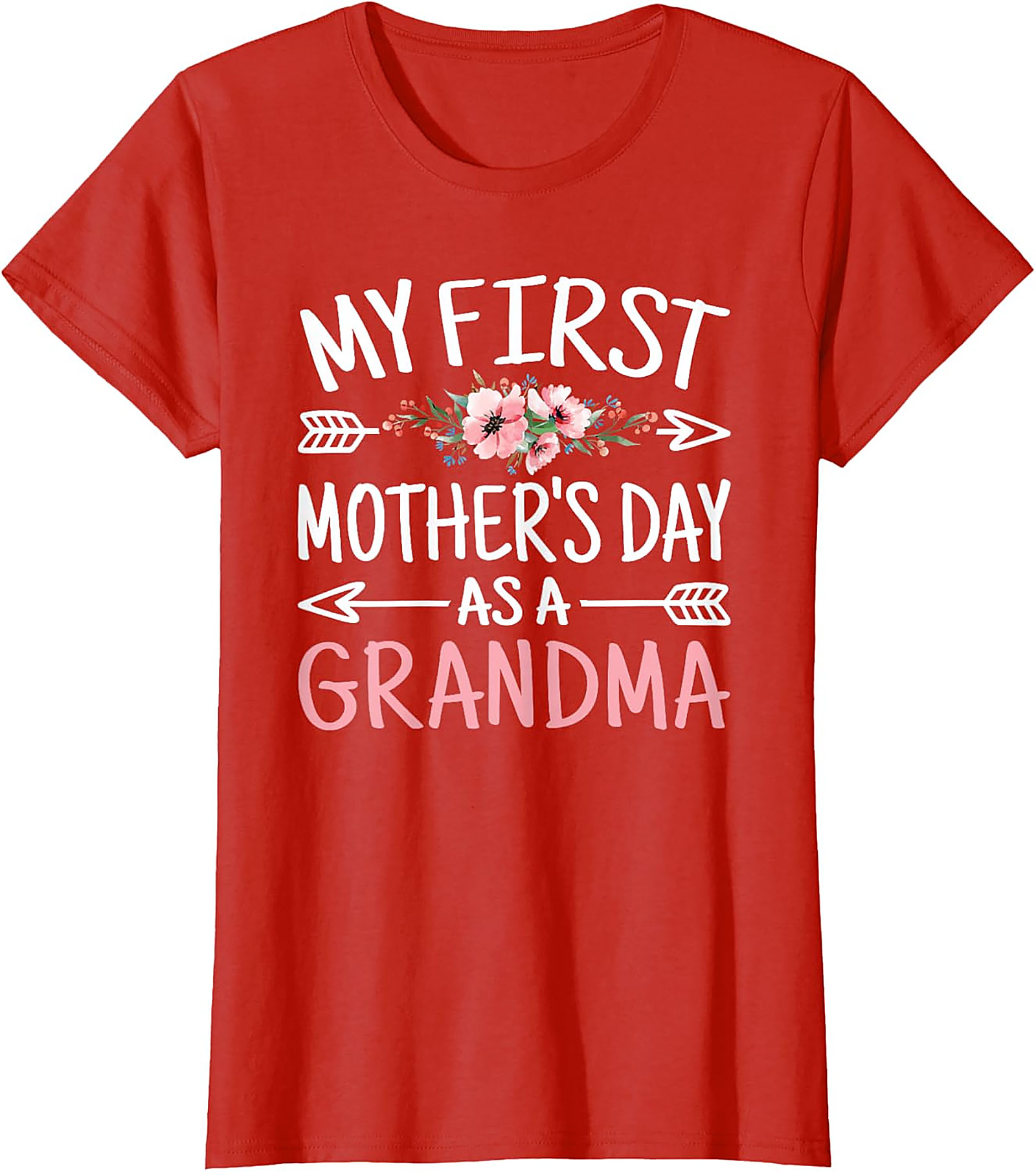 My First Mother's Day Grandma T-Shirt | New Grandma Gift Tee