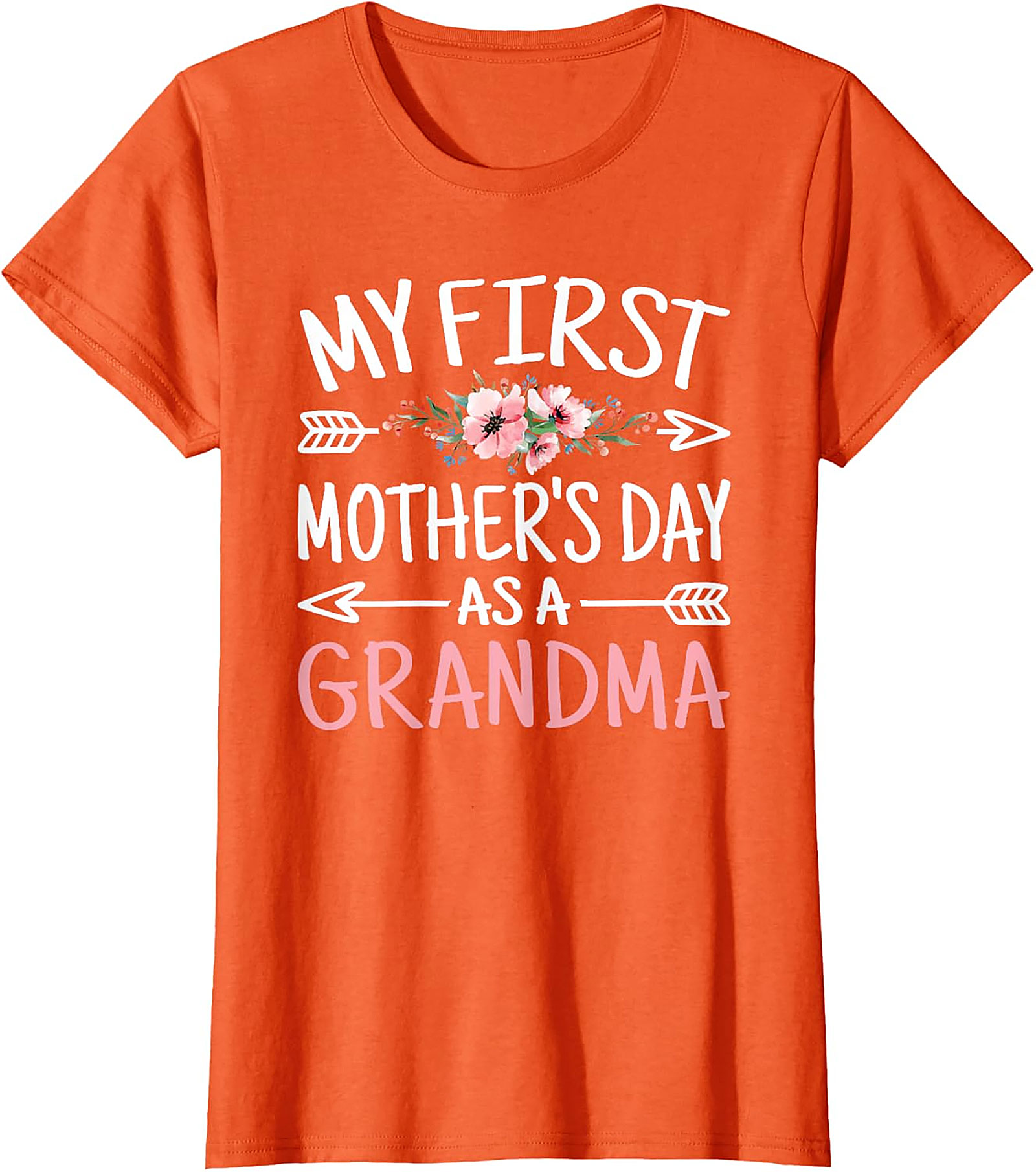My First Mother's Day Grandma T-Shirt | New Grandma Gift Tee