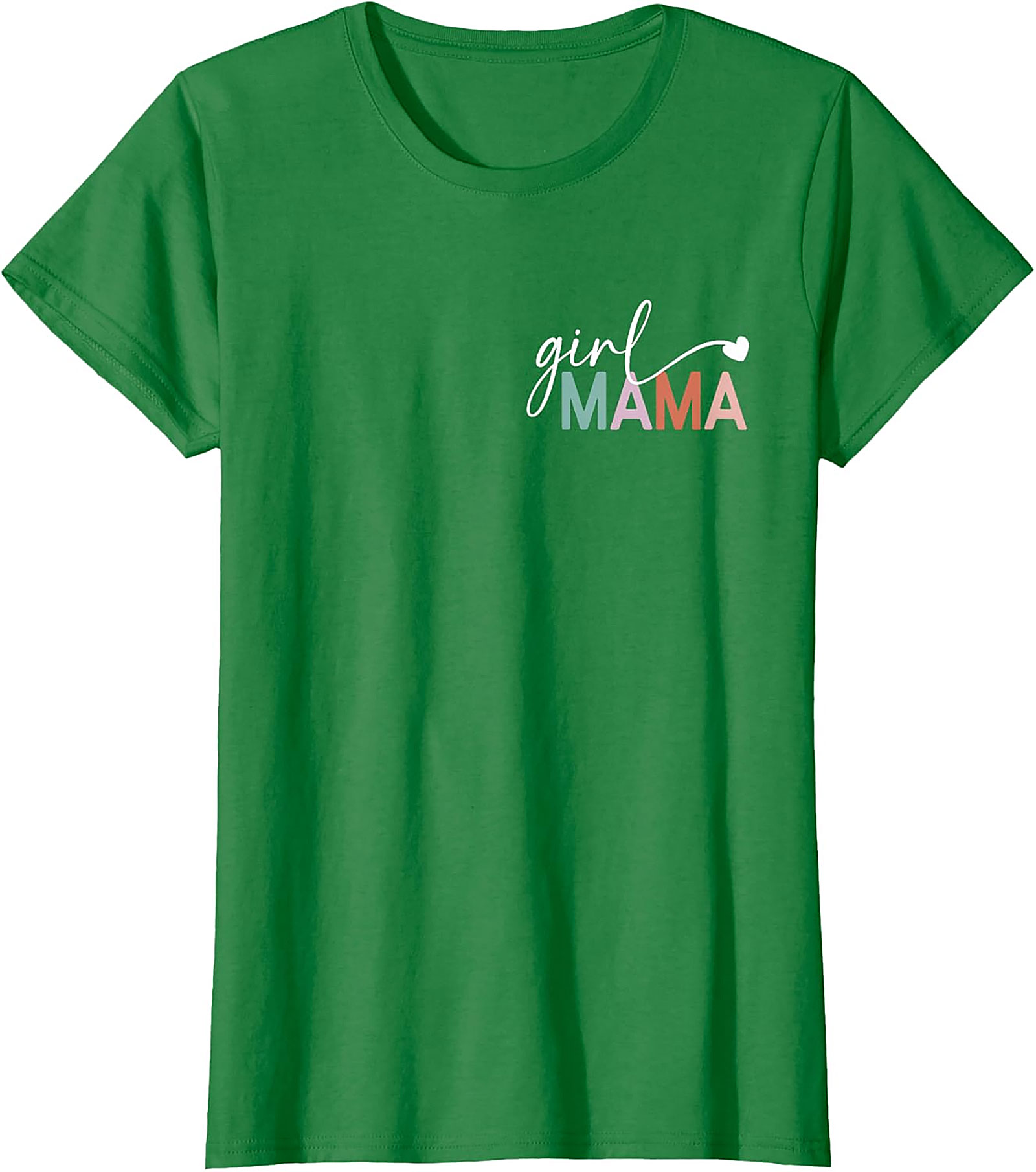  Girl Mama T-shirt Minimalist Graphic Tee for Moms