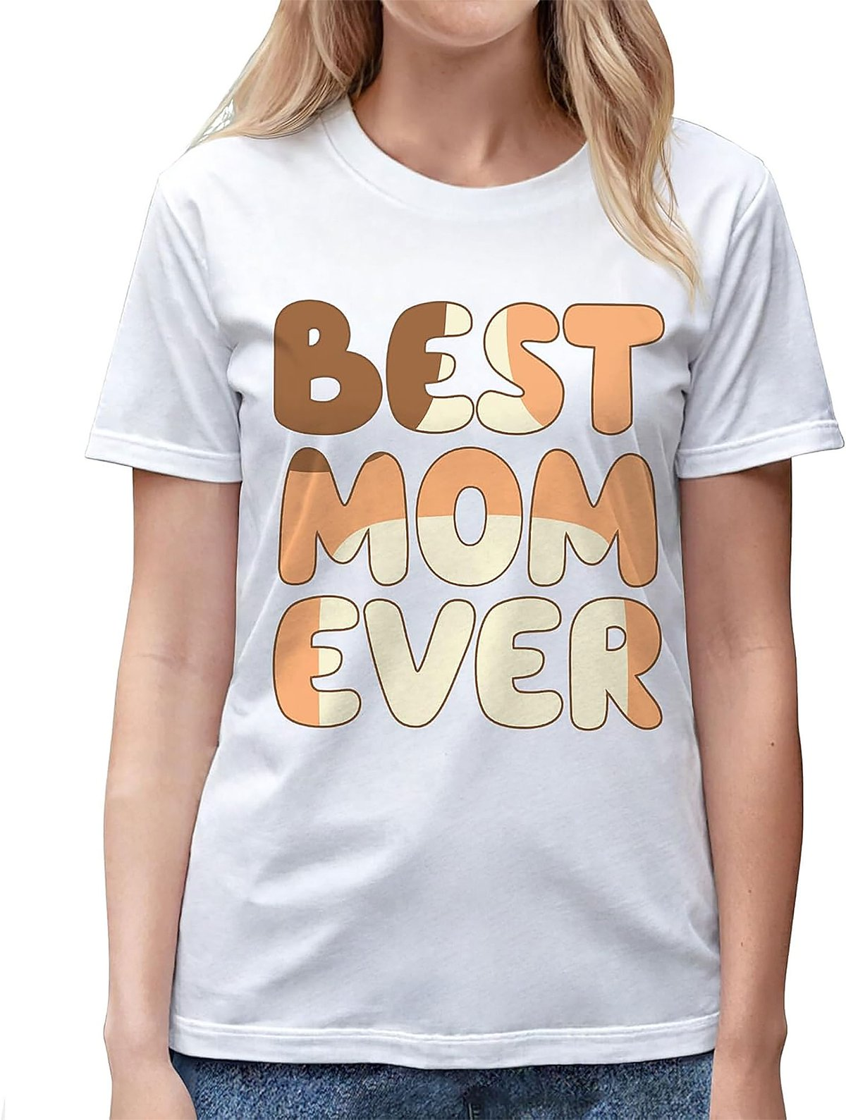 Retro Best Mom Ever T-Shirt | Groovy Graphic Tee Gift