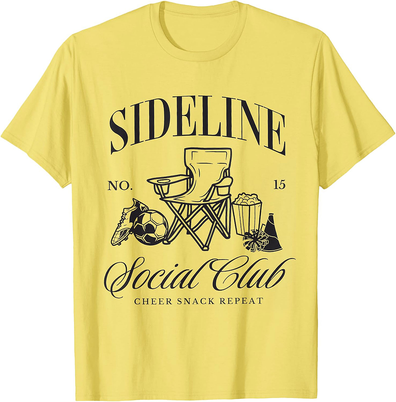 Sideline Social Club T-Shirt Sports Mom Graphic Tee