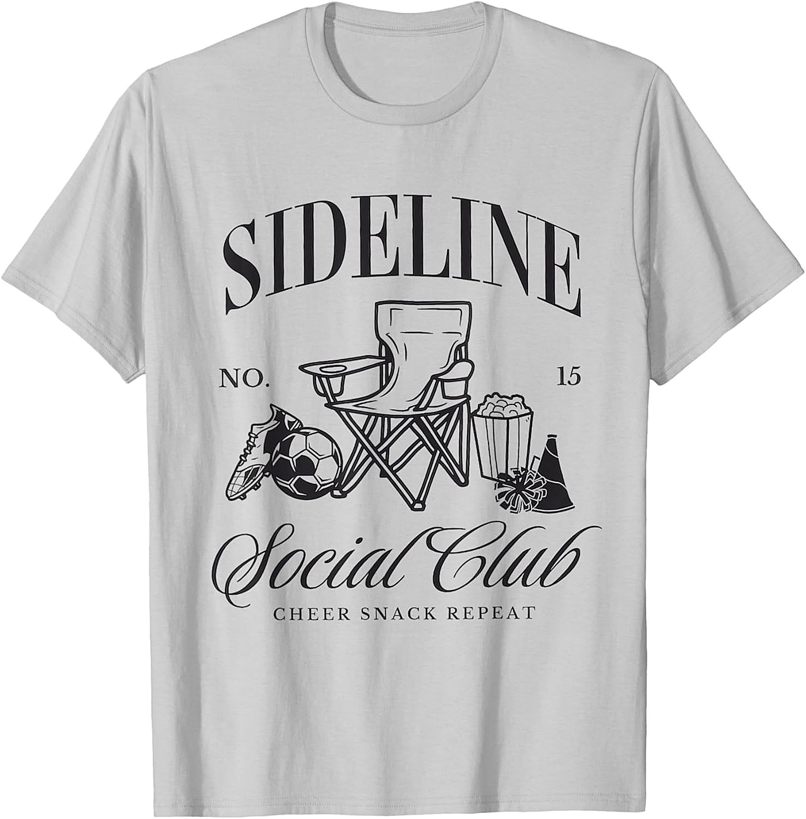 Sideline Social Club T-Shirt Sports Mom Graphic Tee