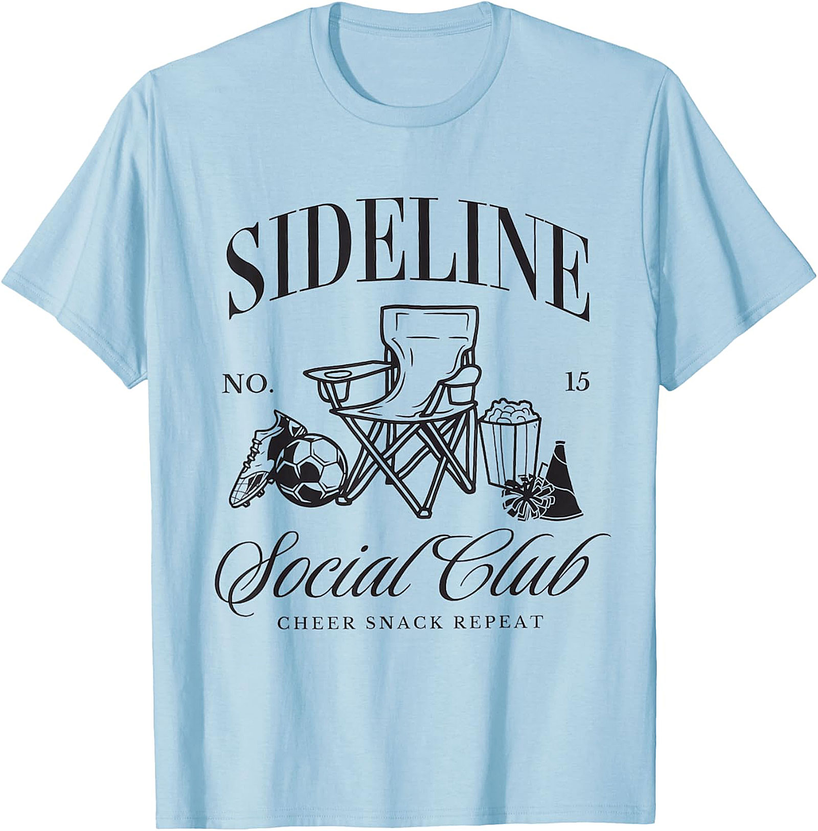 Sideline Social Club T-Shirt Sports Mom Graphic Tee