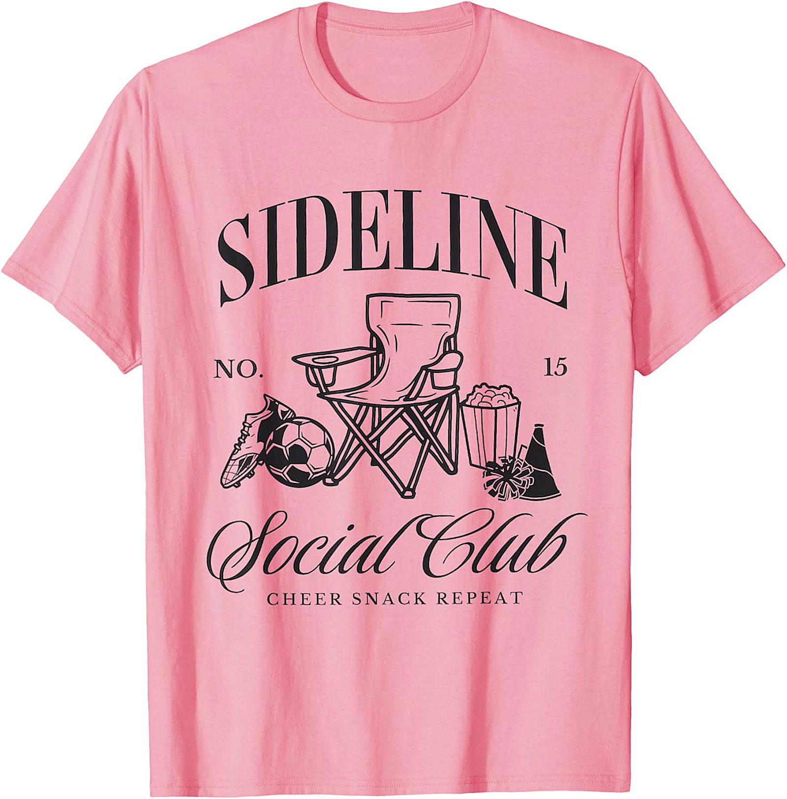 Sideline Social Club T-Shirt Sports Mom Graphic Tee
