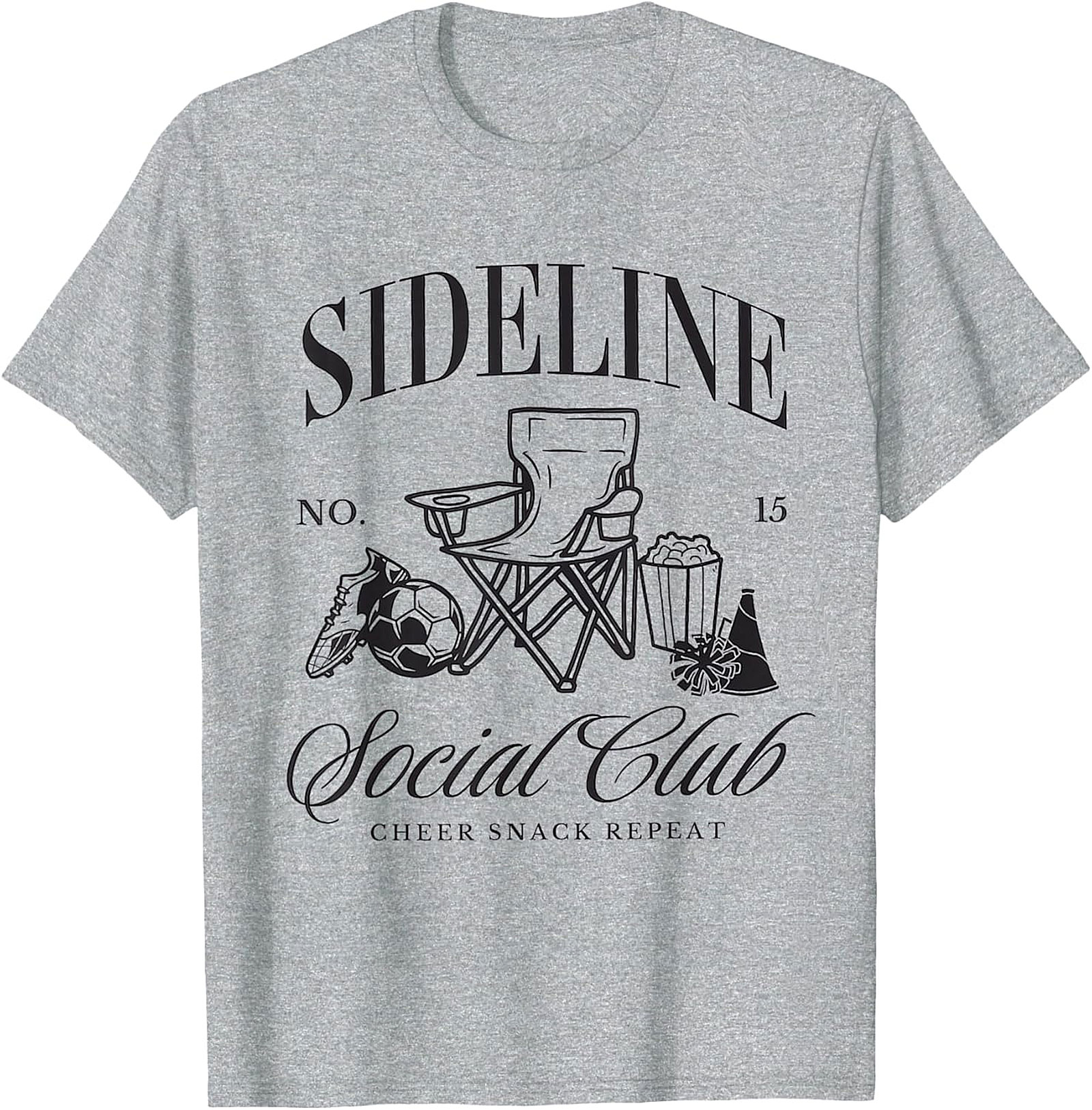 Sideline Social Club T-Shirt Sports Mom Graphic Tee