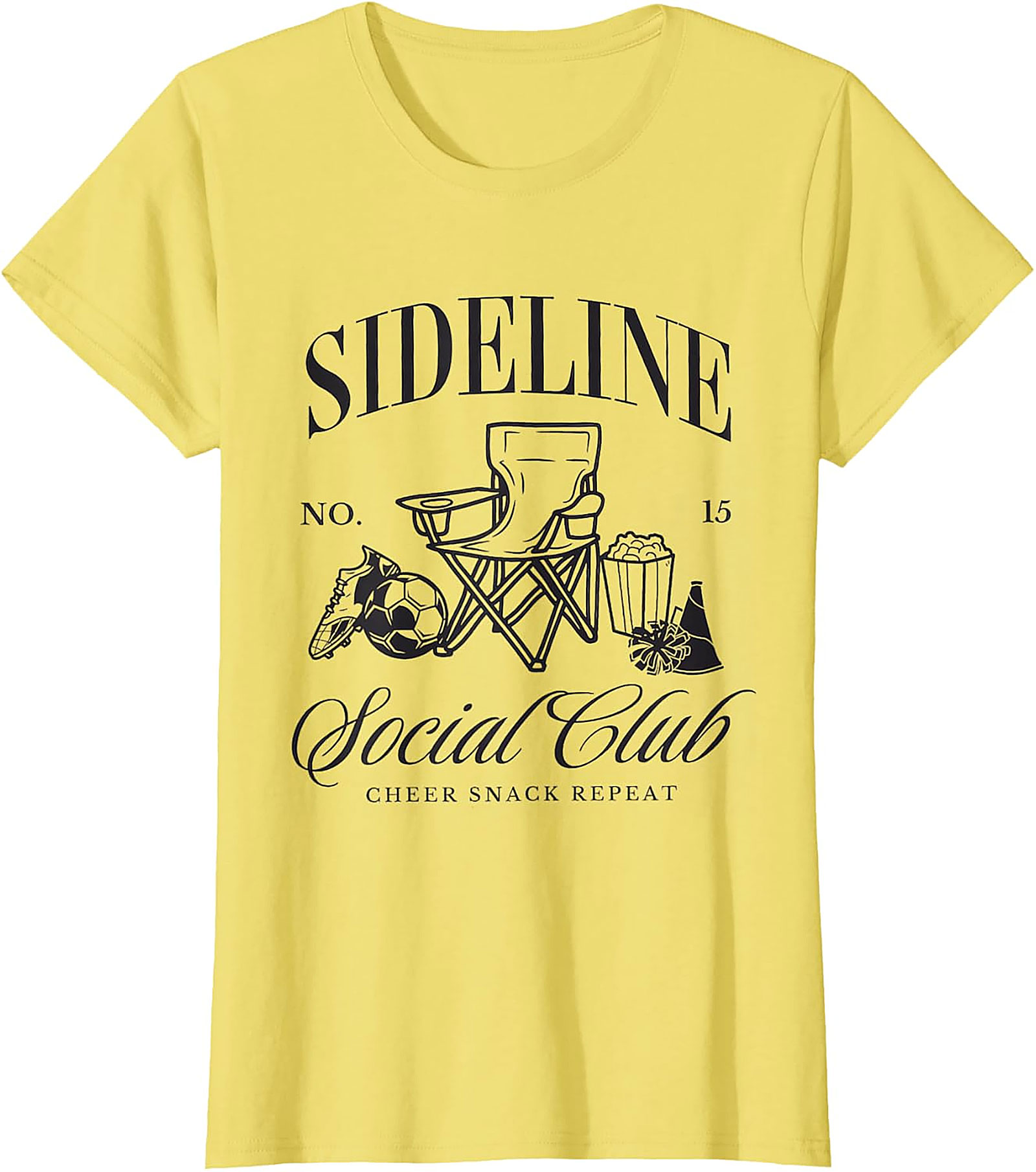 Sideline Social Club T-Shirt Sports Mom Graphic Tee