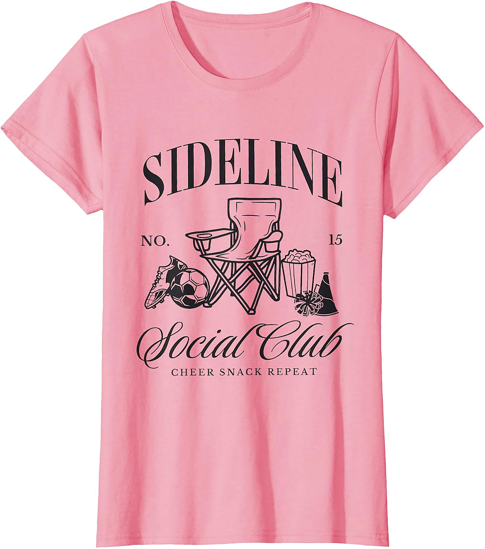Sideline Social Club T-Shirt Sports Mom Graphic Tee
