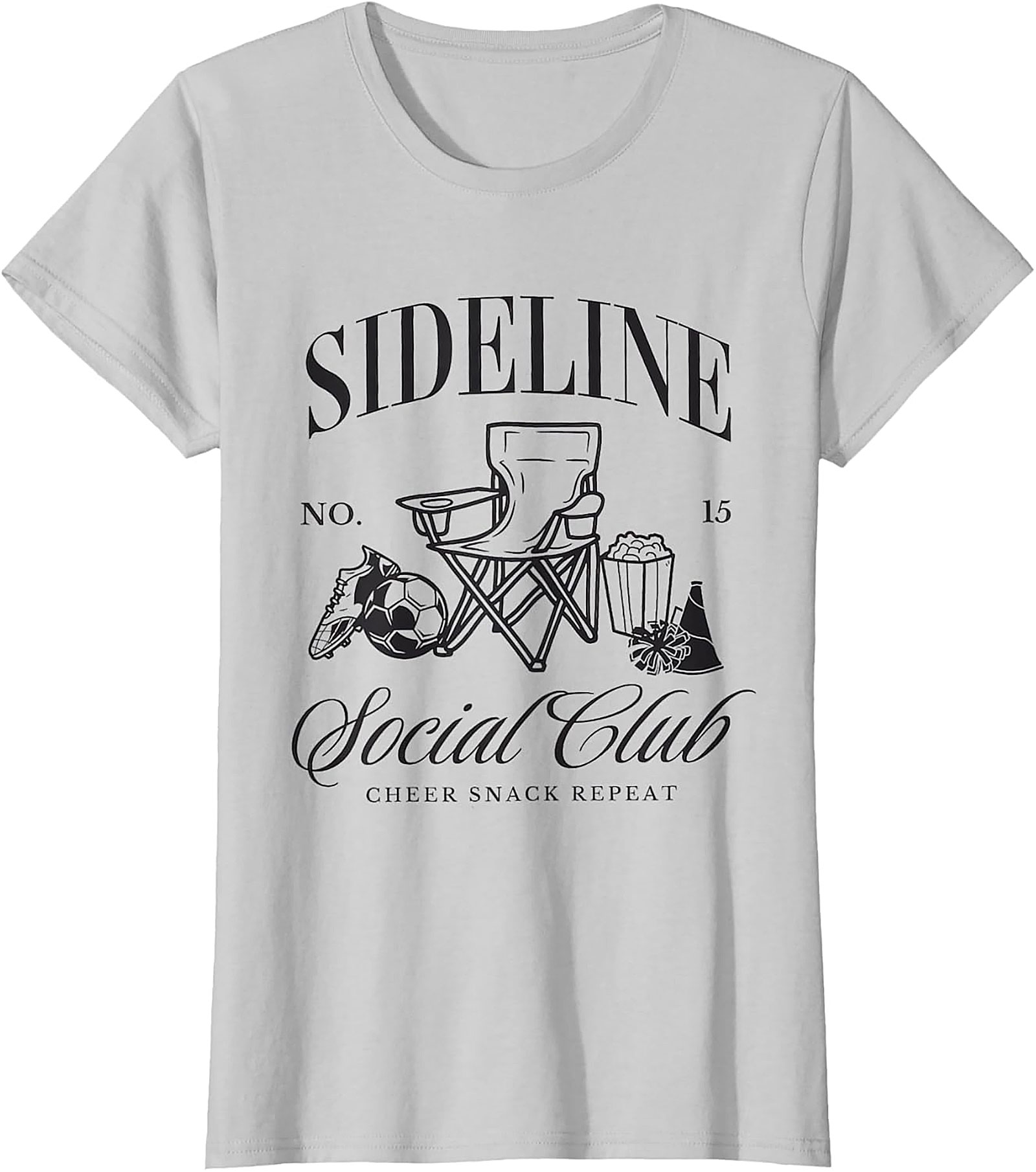 Sideline Social Club T-Shirt Sports Mom Graphic Tee