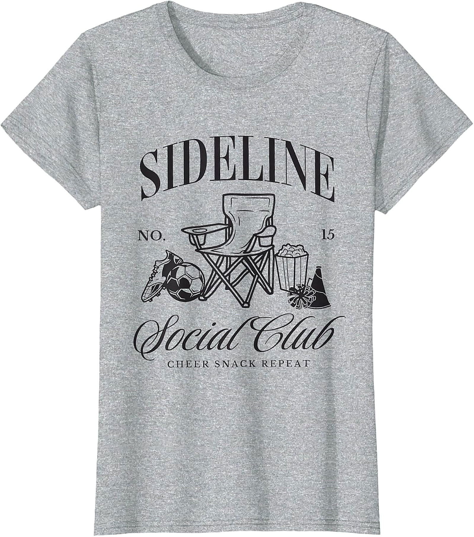 Sideline Social Club T-Shirt Sports Mom Graphic Tee