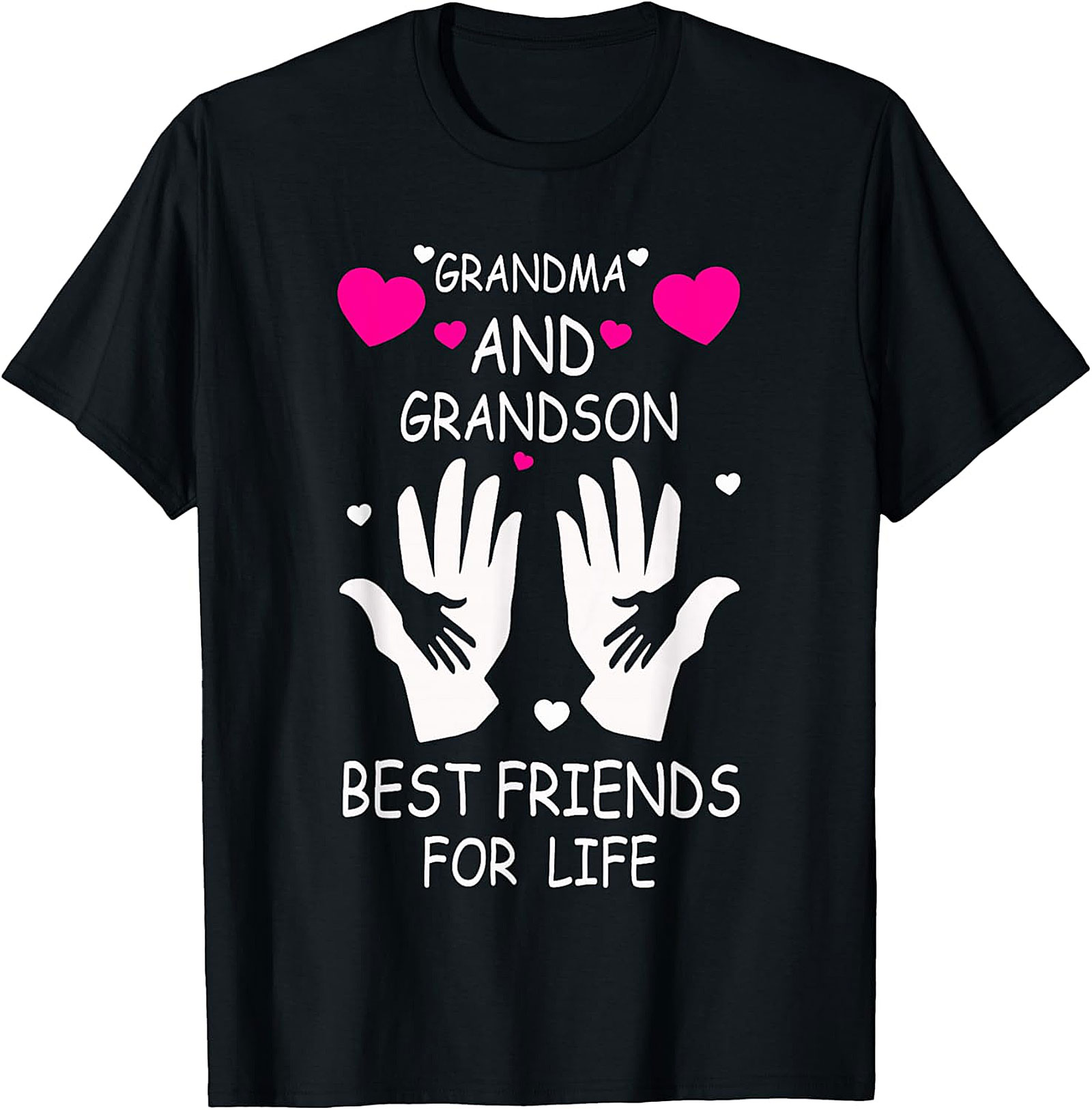 Grandma and Grandson Best Friends For Life T-shirt