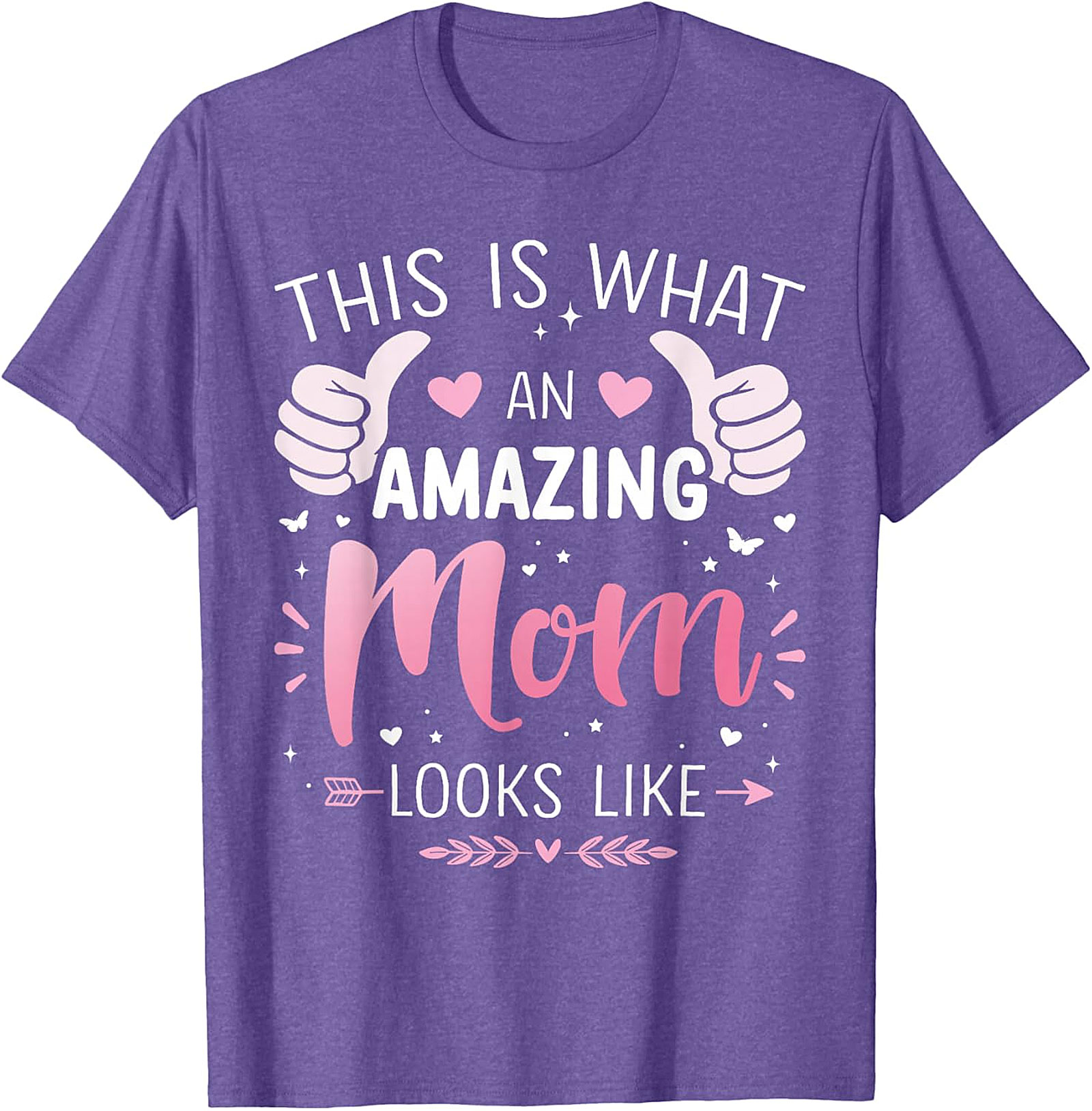 Amazing Mom T-shirt Soft Cotton Graphic Tee for Women